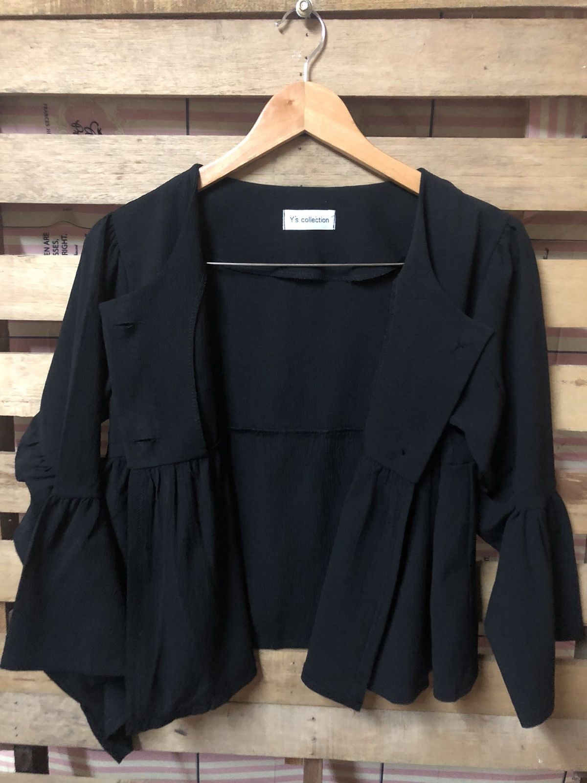 Yohji Yamamoto Y’s Collection By Yohji Yamamoto Blouse Design Fashion Size S / US 4 / IT 40 - 5 Thumbnail