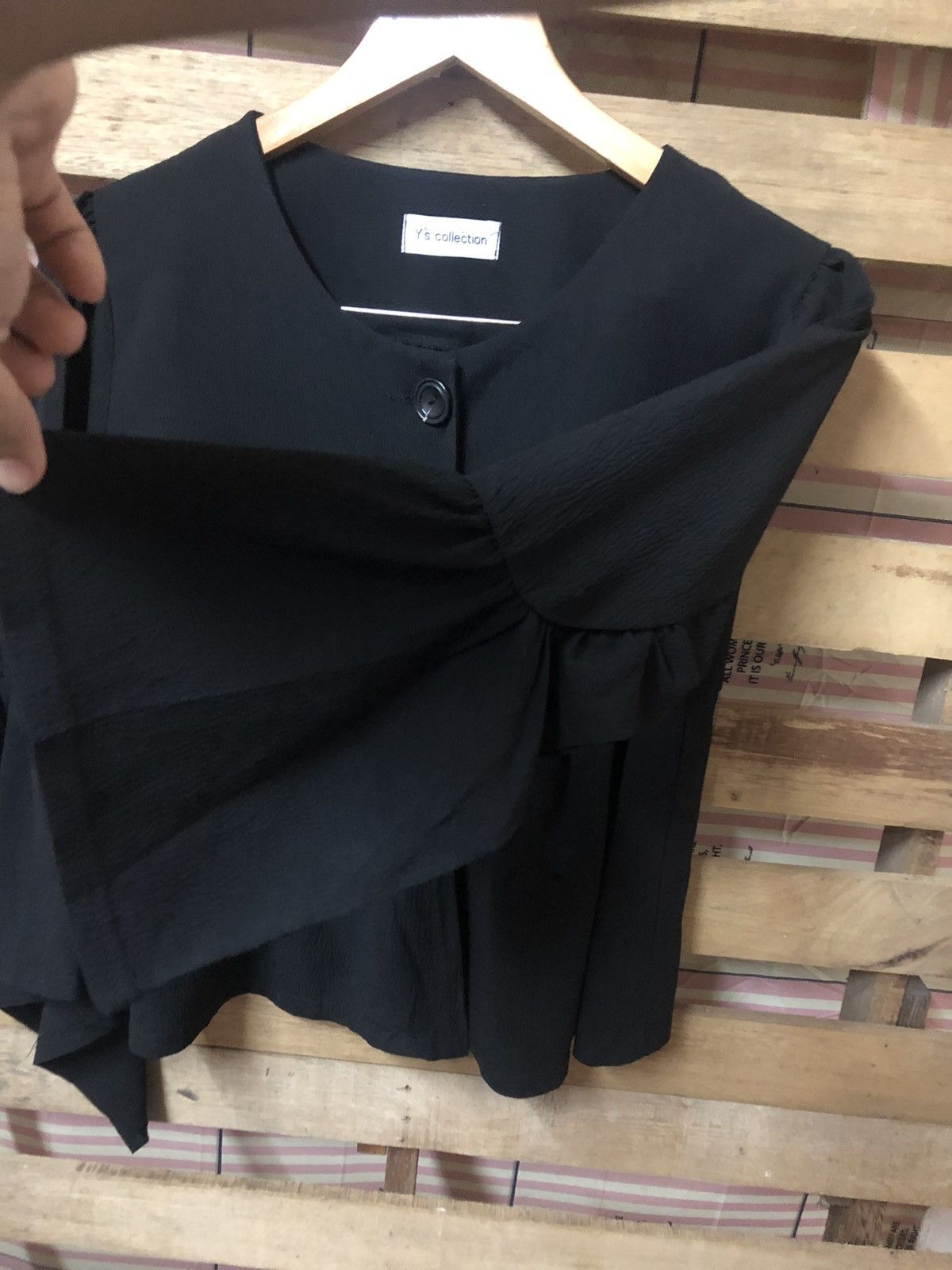 Yohji Yamamoto Y’s Collection By Yohji Yamamoto Blouse Design Fashion Size S / US 4 / IT 40 - 6 Thumbnail