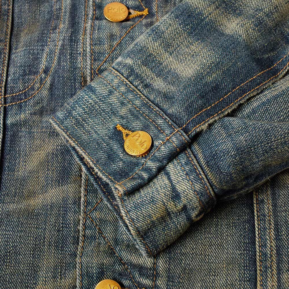 Polo Ralph Lauren SHERPA DENIM TRUCKER JACKET GOODMAN EMBROIDERED Size US L / EU 52-54 / 3 - 9 Thumbnail