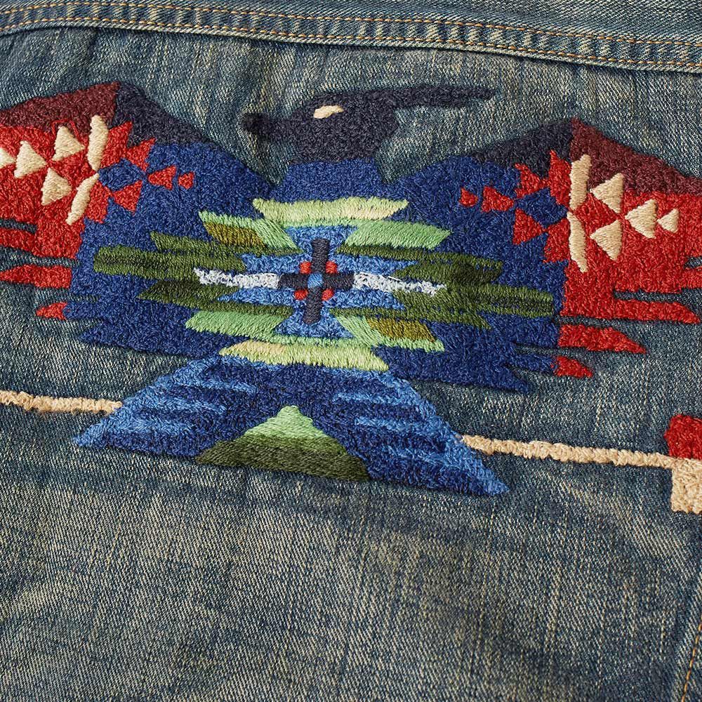 Polo Ralph Lauren SHERPA DENIM TRUCKER JACKET GOODMAN EMBROIDERED Size US S / EU 44-46 / 1 - 4 Thumbnail