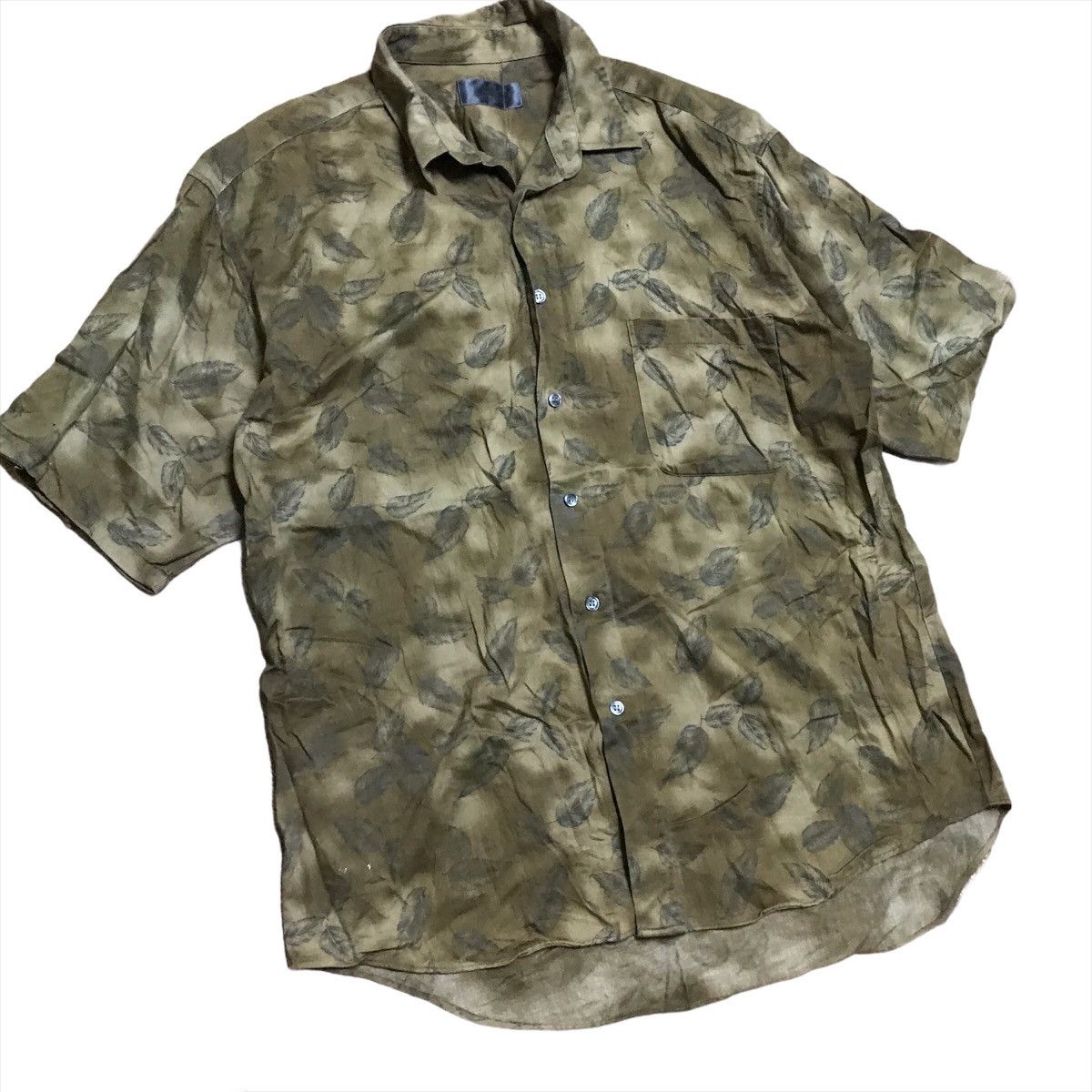 Japanese Brand Camp Collar Shirt Size US M / EU 48-50 / 2 - 3 Thumbnail