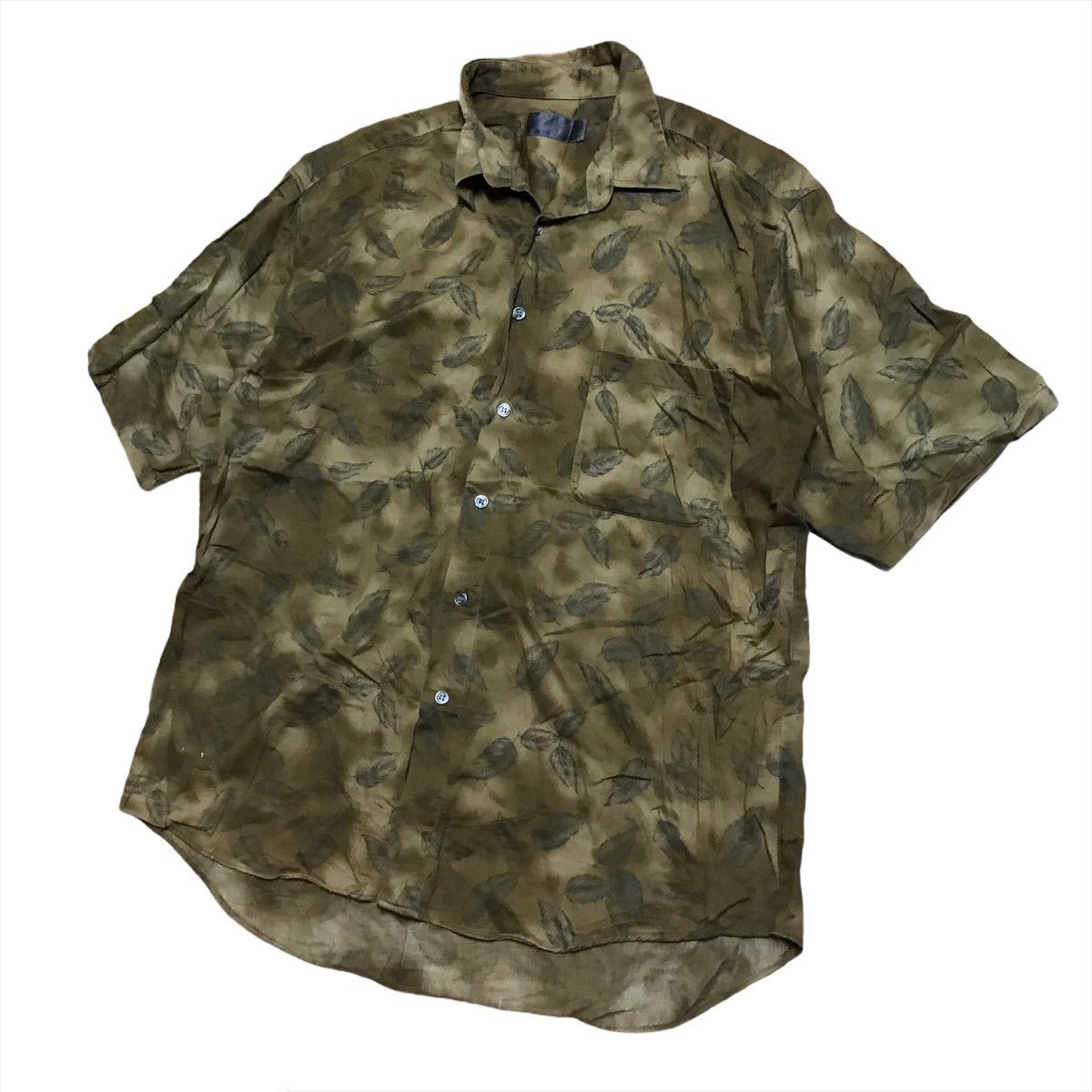 Japanese Brand Camp Collar Shirt Size US M / EU 48-50 / 2 - 2 Thumbnail