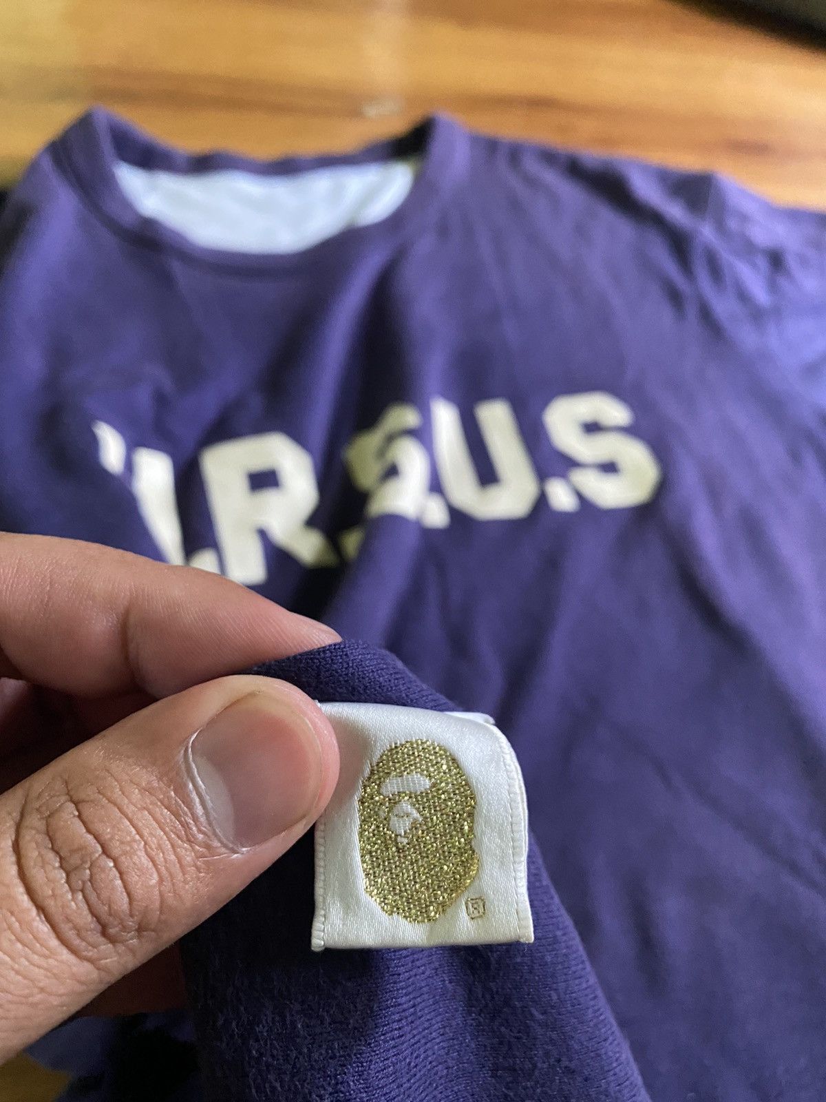 Bape Bape x Ursus General Dark Side "Reversible Tee" Size US L / EU 52-54 / 3 - 6 Thumbnail