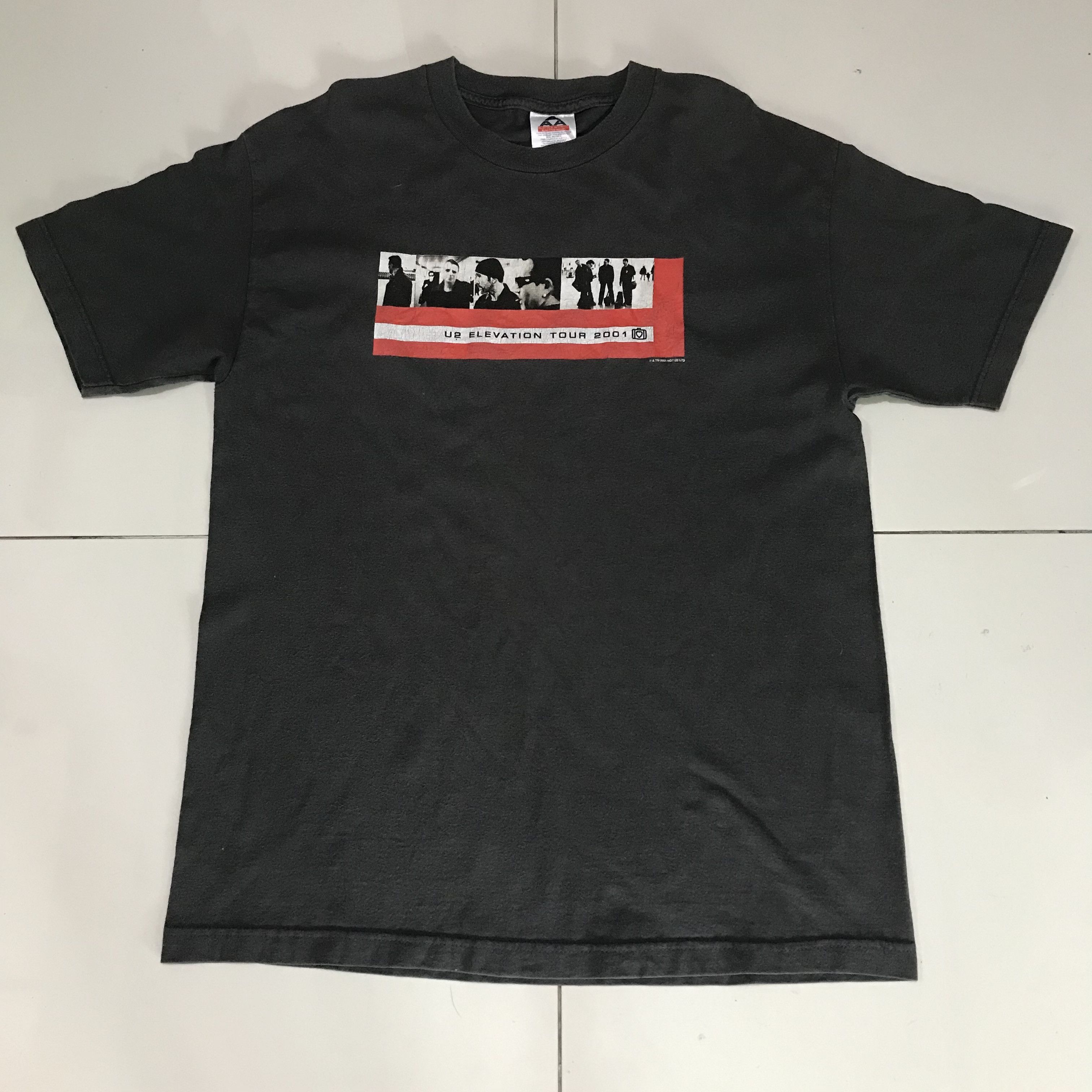 Band Tees Vintage 2000s U2 Elevation Promo Tour Tee Size US L / EU 52-54 / 3 - 4 Thumbnail