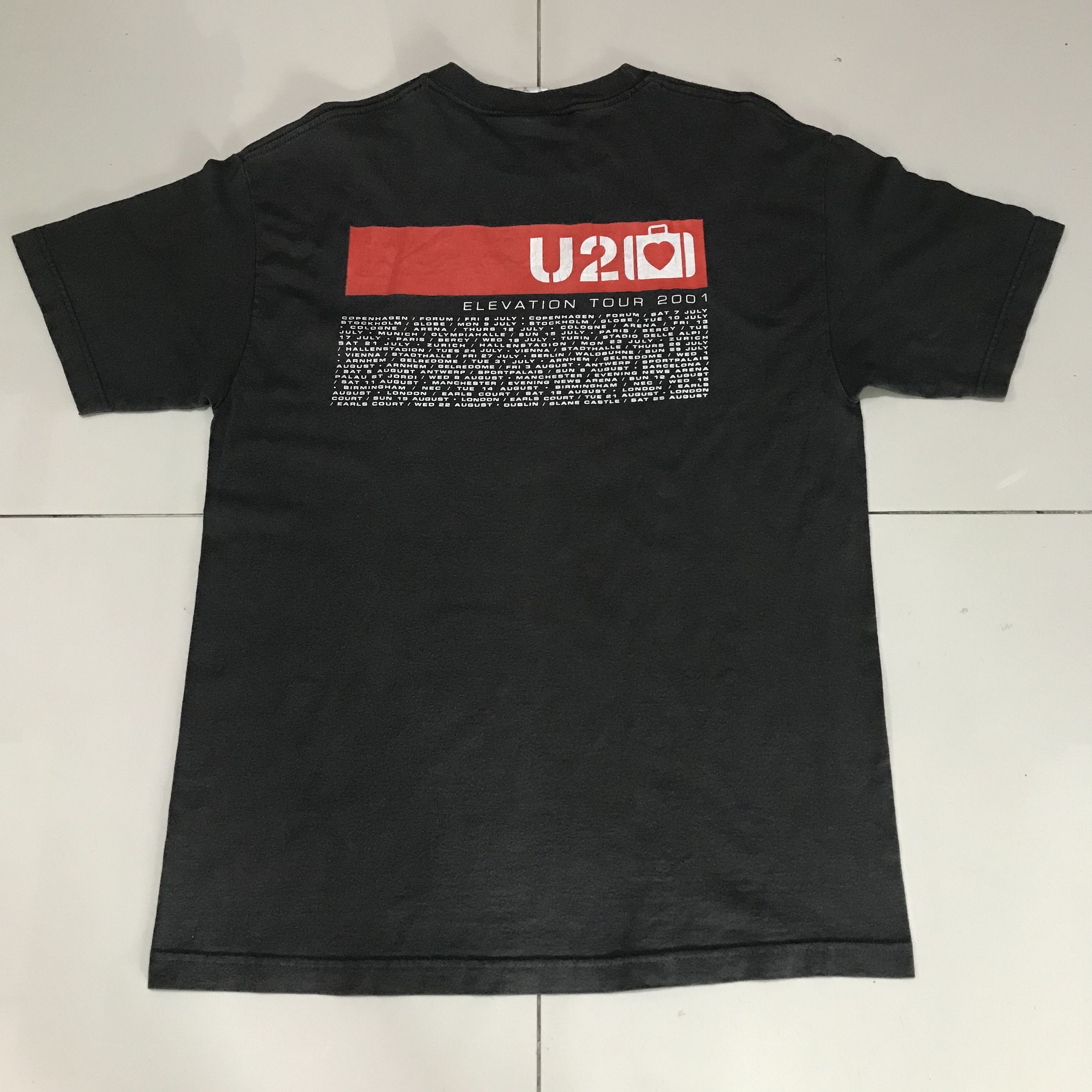 Band Tees Vintage 2000s U2 Elevation Promo Tour Tee Size US L / EU 52-54 / 3 - 7 Thumbnail