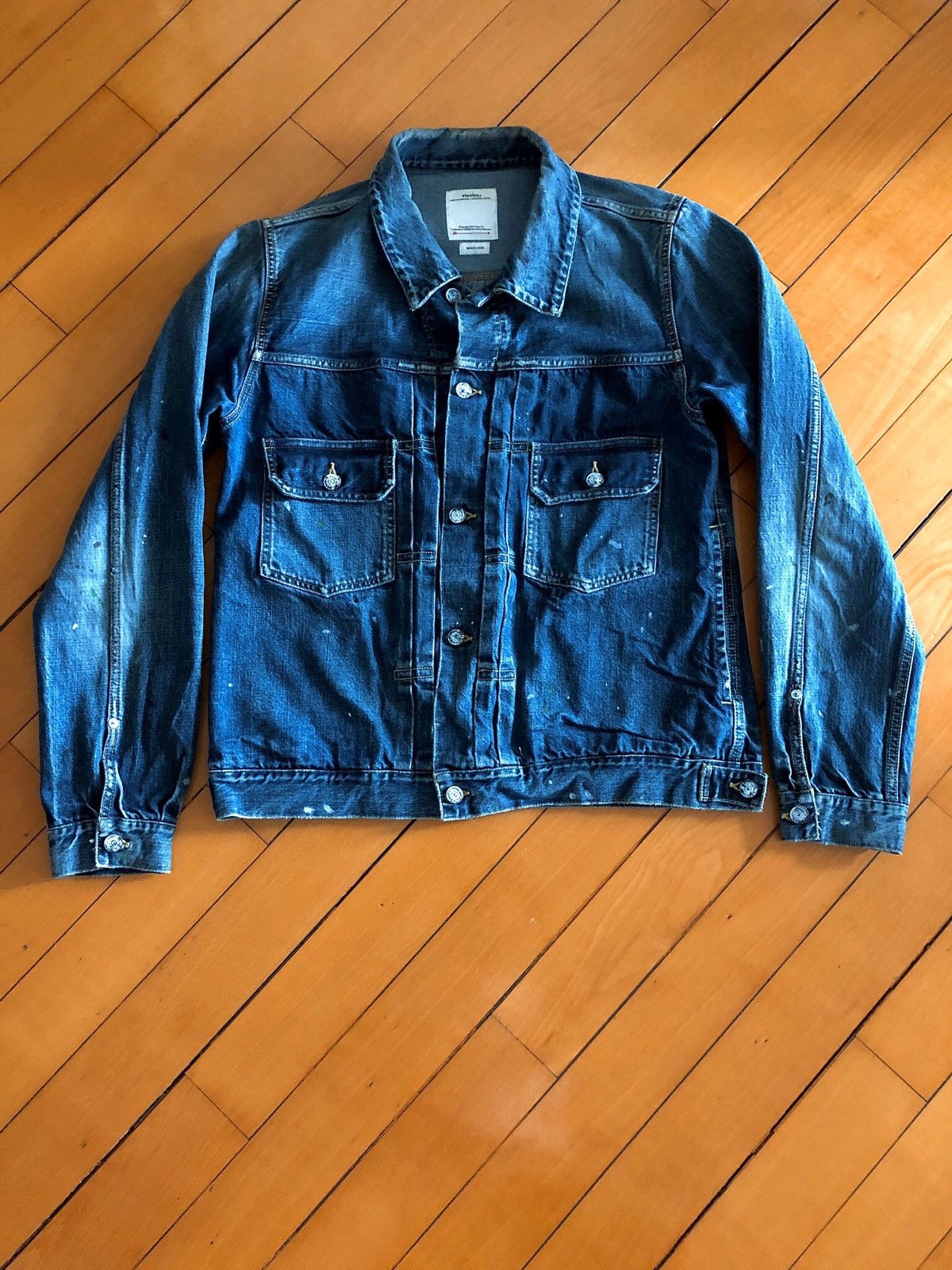 Visvim VISVIM INDIGO CAMPING TRAILER ICT 101 JACKET DRY-4 | Grailed