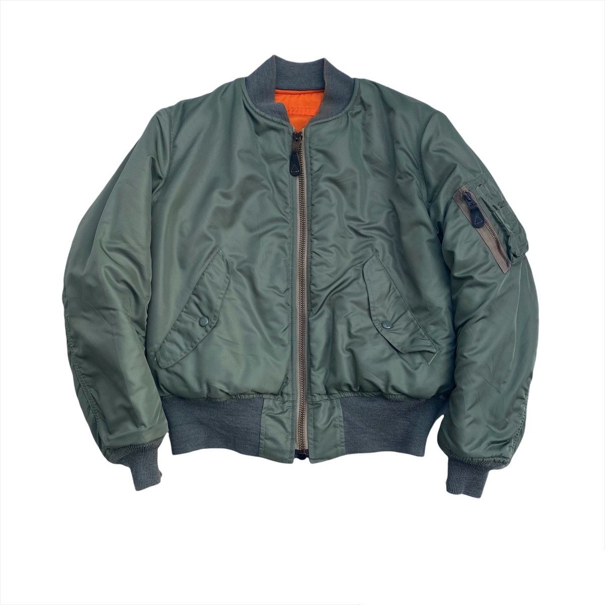 The Real McCoy's The Real Mc Coy's Steve Mq Queen MA1 Bomber Jacket ...