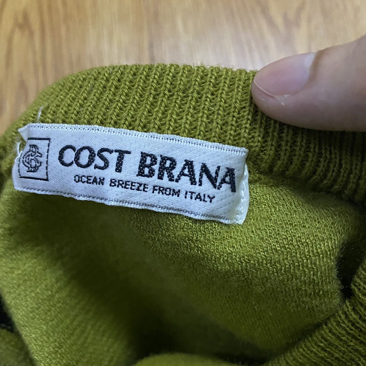 Vintage Cost Brana Italy RedIndian Embroidered wool Sweatshirt Size US M / EU 48-50 / 2 - 7 Thumbnail