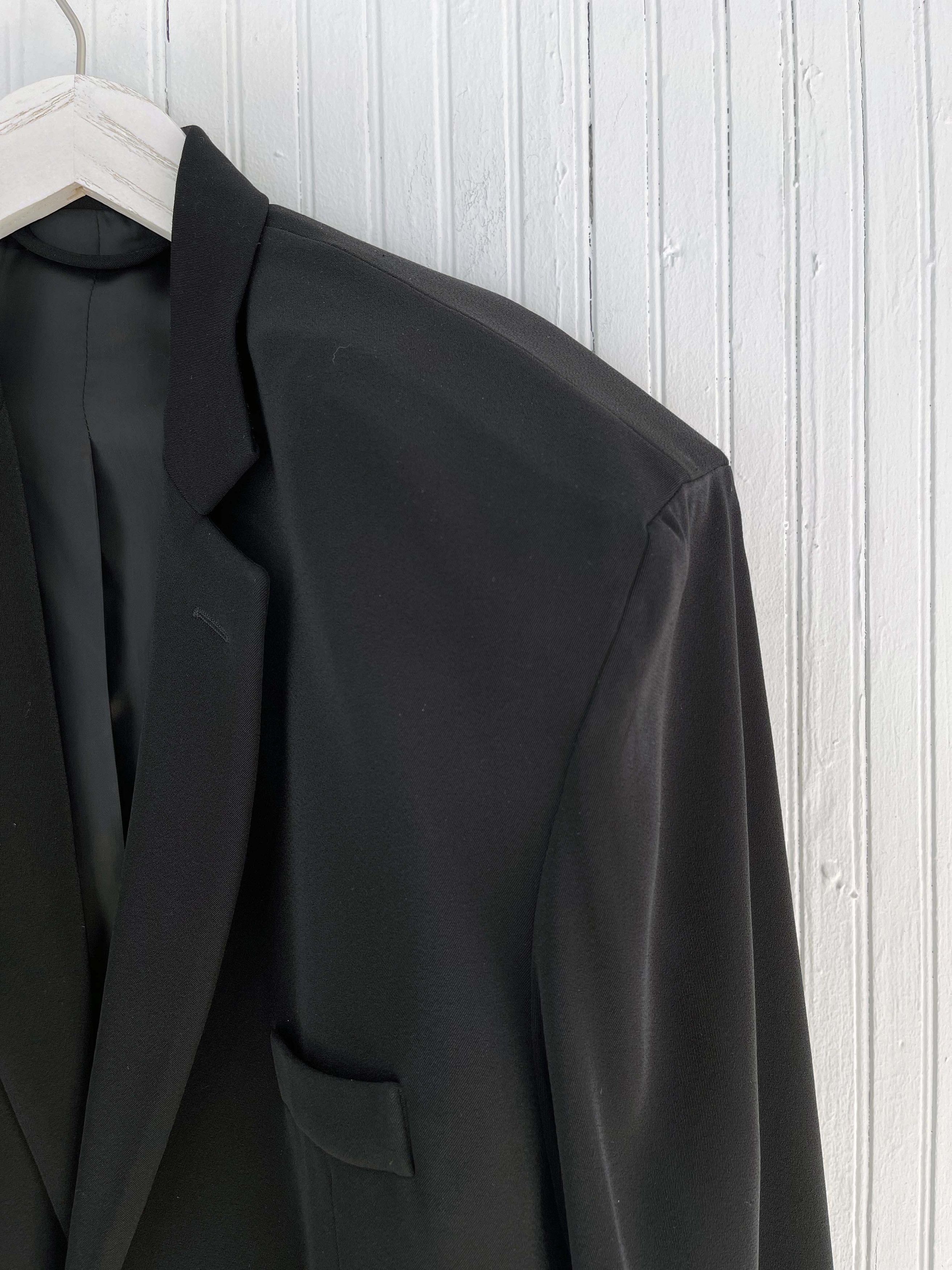 Balenciaga Pre Fall19 Square Shoulder Tailored Jacket (46) Fits 46-50 Size US S / EU 44-46 / 1 - 7 Thumbnail