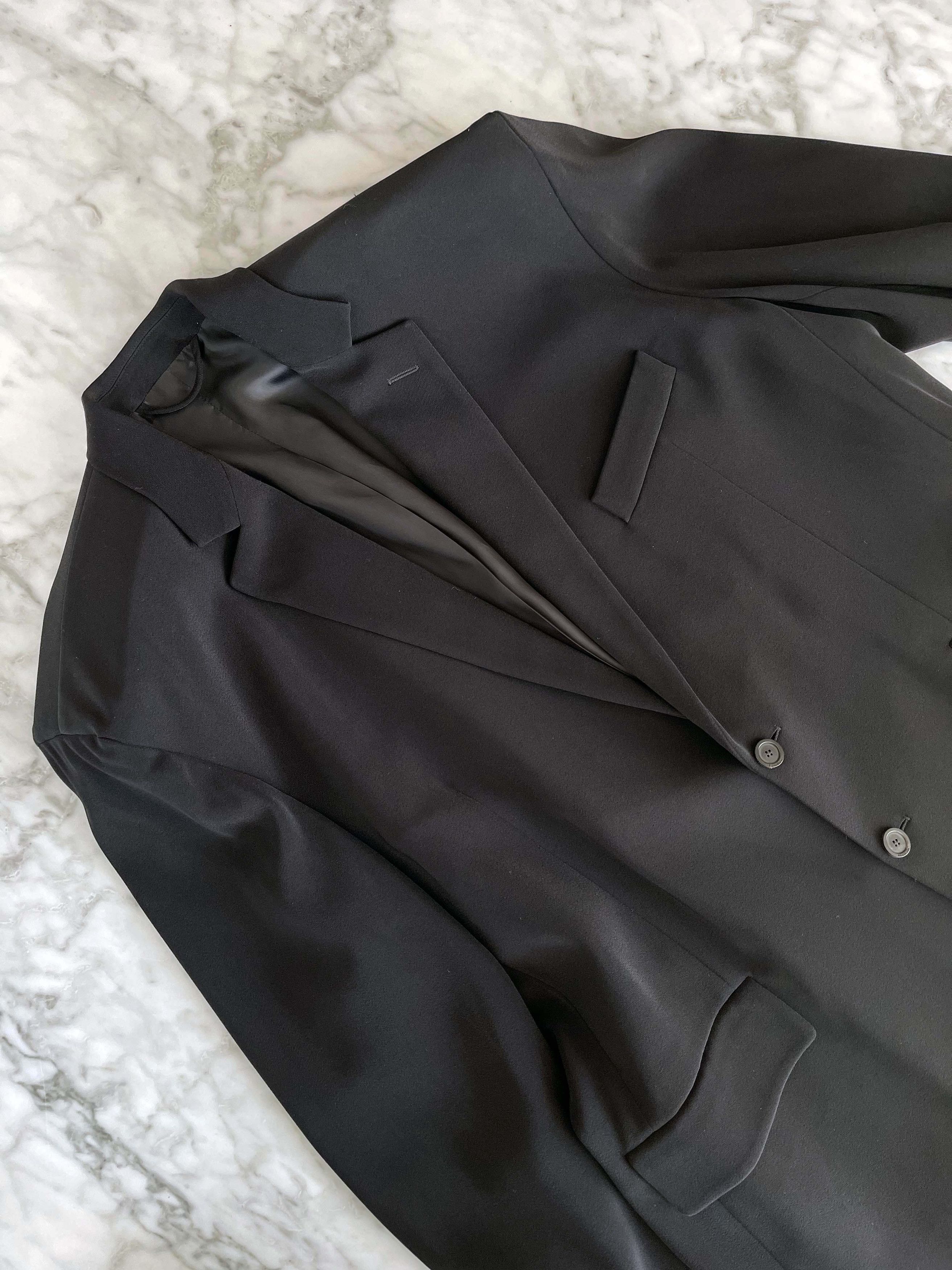 Balenciaga Pre Fall19 Square Shoulder Tailored Jacket (46) Fits 46-50 Size US S / EU 44-46 / 1 - 19 Thumbnail