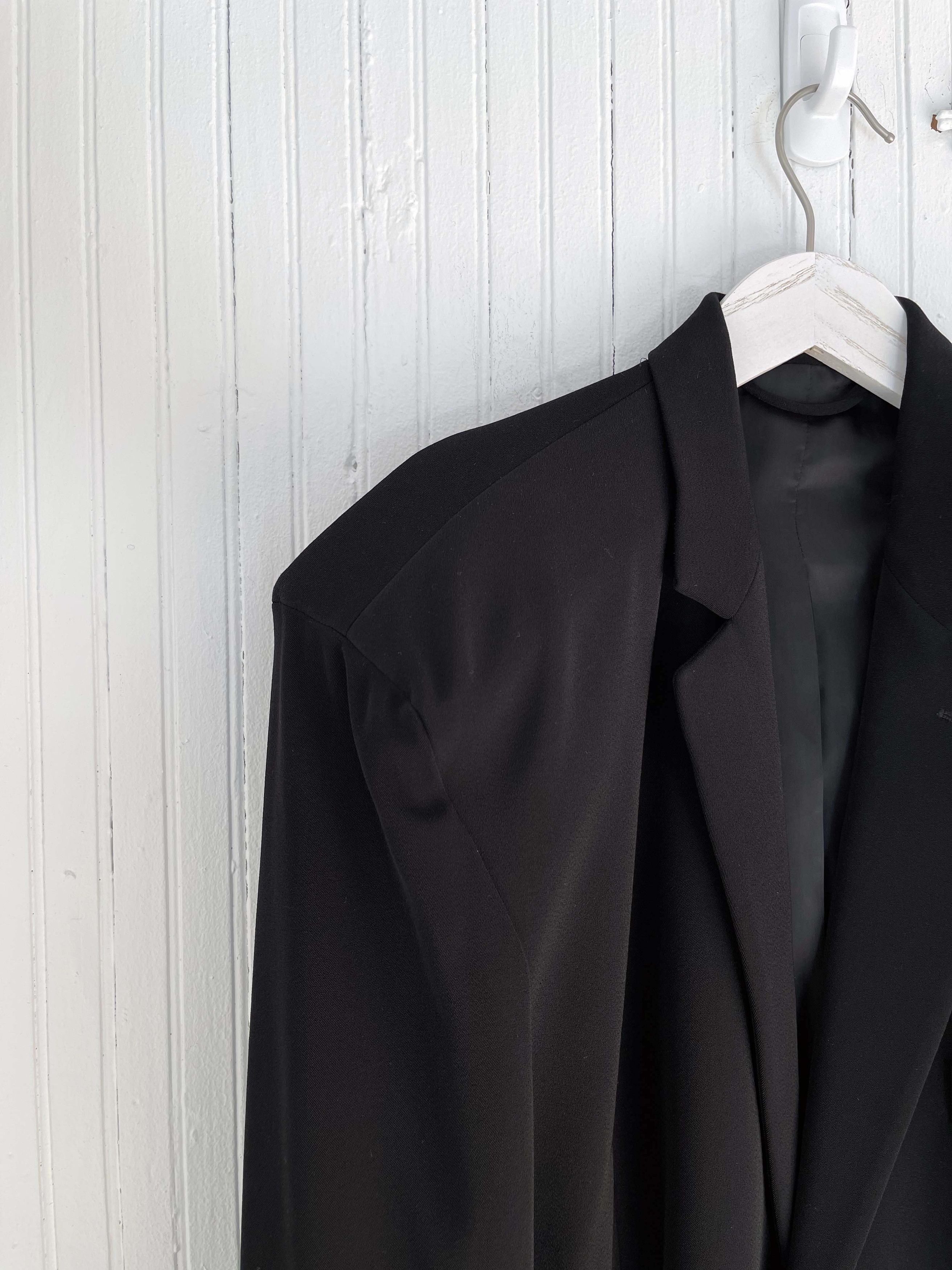 Balenciaga Pre Fall19 Square Shoulder Tailored Jacket (46) Fits 46-50 Size US S / EU 44-46 / 1 - 8 Thumbnail