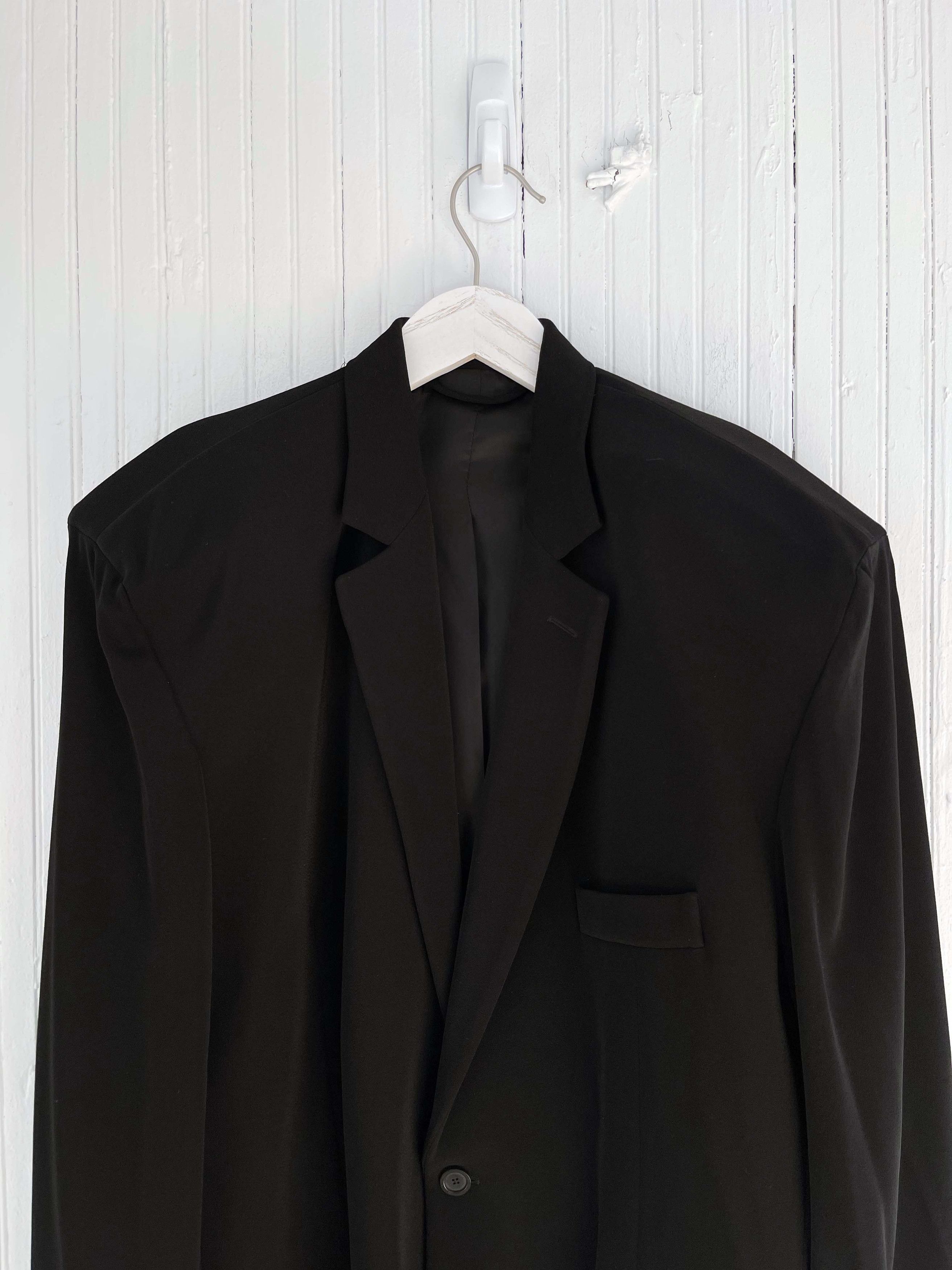 Balenciaga Pre Fall19 Square Shoulder Tailored Jacket (46) Fits 46-50 Size US S / EU 44-46 / 1 - 3 Thumbnail