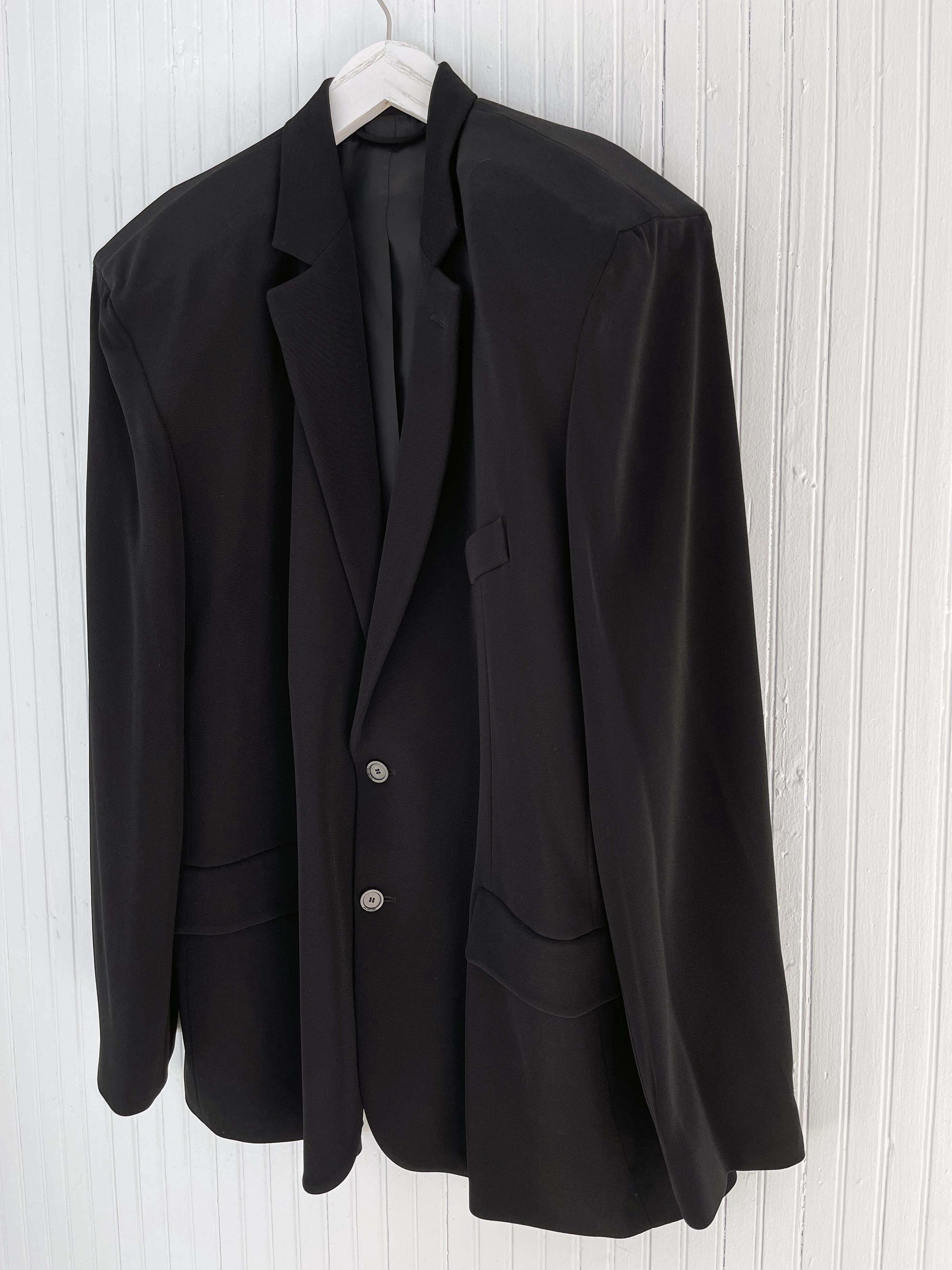 Balenciaga Pre Fall19 Square Shoulder Tailored Jacket (46) Fits 46-50 Size US S / EU 44-46 / 1 - 4 Thumbnail
