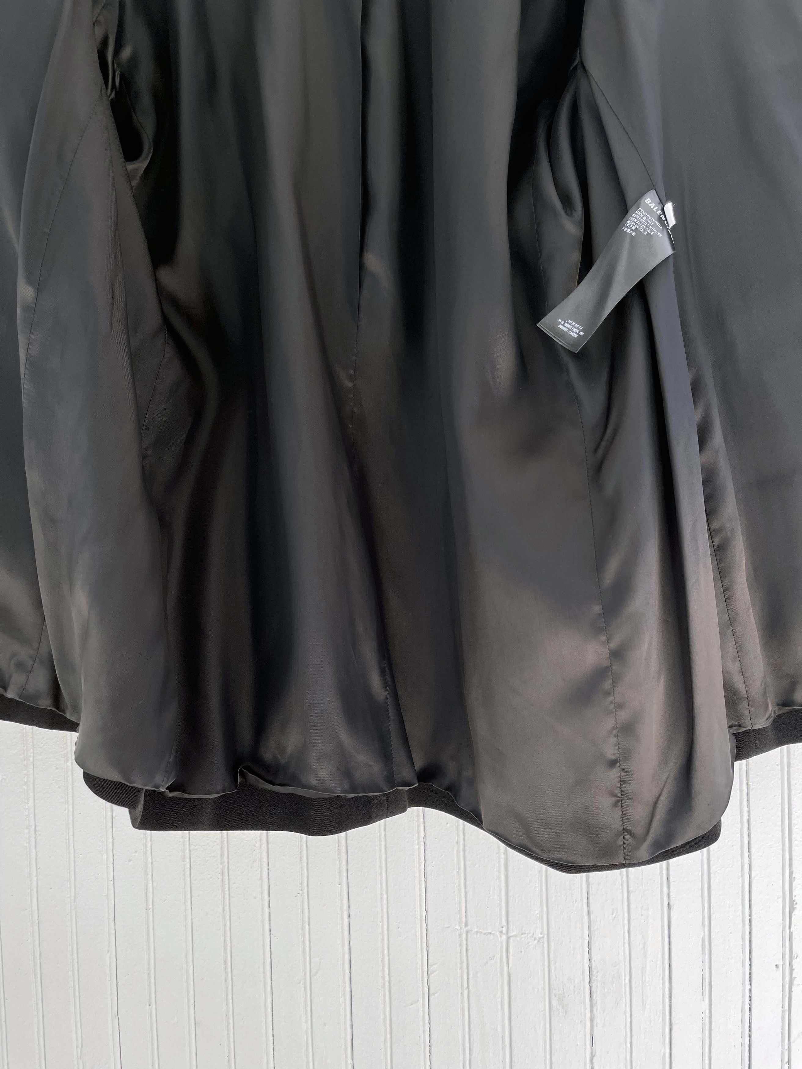 Balenciaga Pre Fall19 Square Shoulder Tailored Jacket (46) Fits 46-50 Size US S / EU 44-46 / 1 - 17 Thumbnail