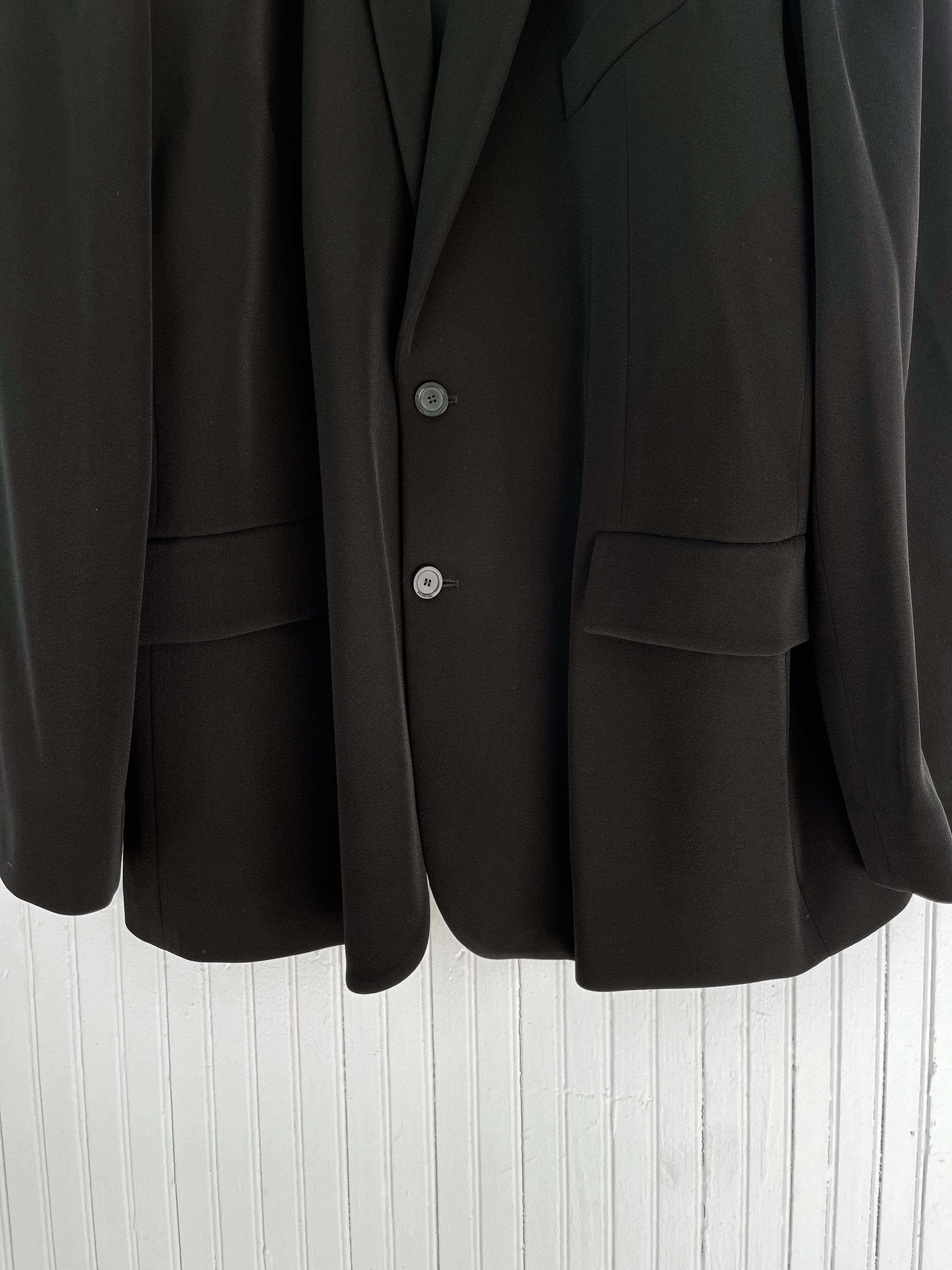 Balenciaga Pre Fall19 Square Shoulder Tailored Jacket (46) Fits 46-50 Size US S / EU 44-46 / 1 - 6 Thumbnail