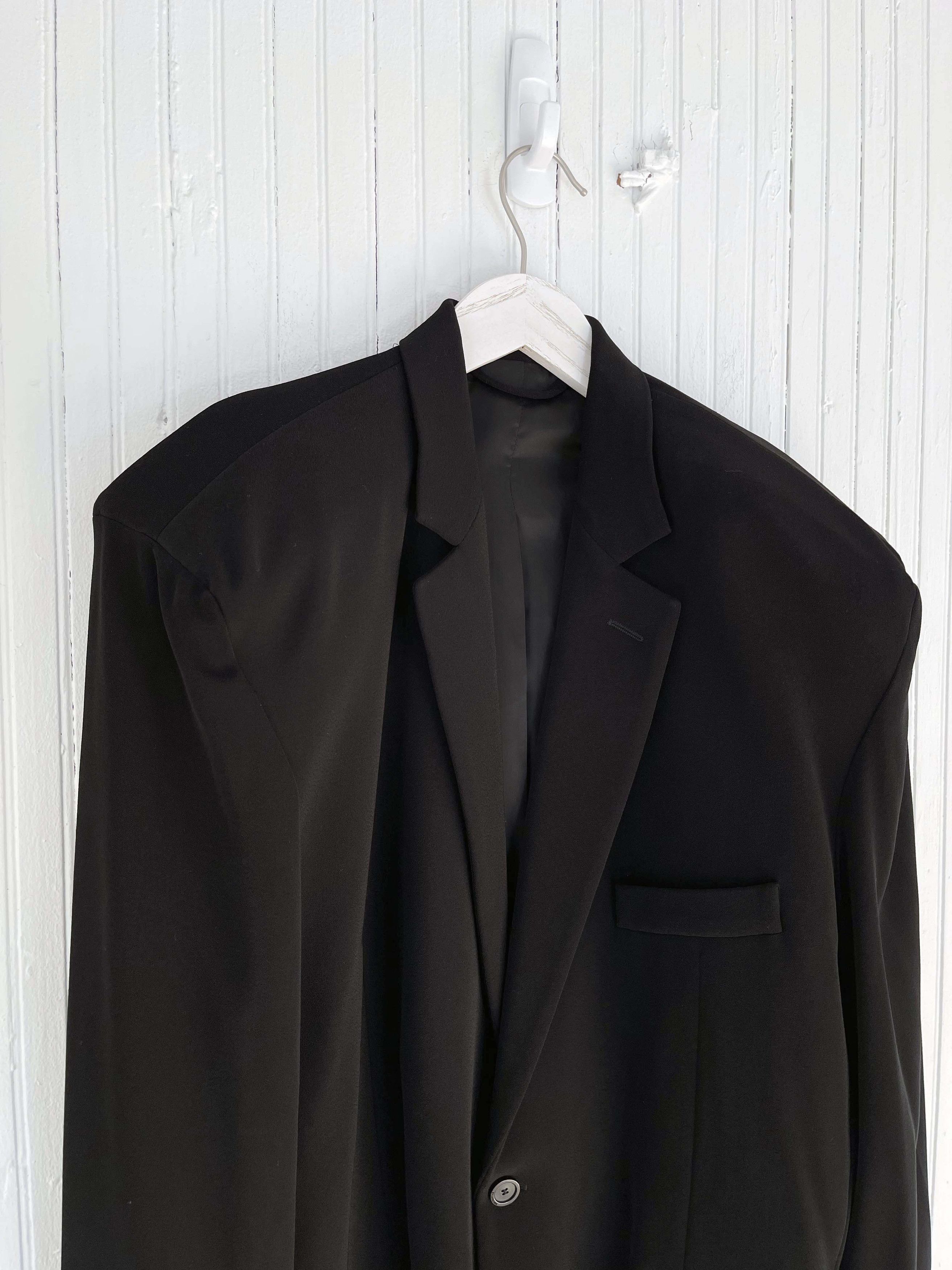 Balenciaga Pre Fall19 Square Shoulder Tailored Jacket (46) Fits 46-50 Size US S / EU 44-46 / 1 - 5 Thumbnail