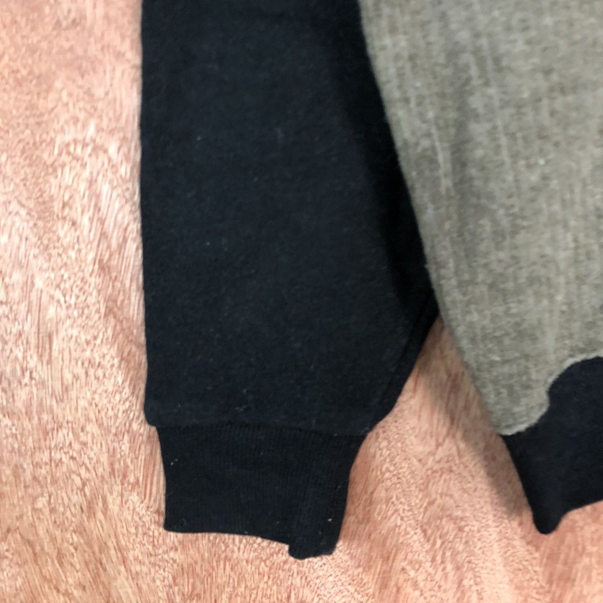 Homespun Knitwear × Japanese Brand Vulgaris Black vintage art Knitwear #6044 Size US M / EU 48-50 / 2 - 6 Thumbnail