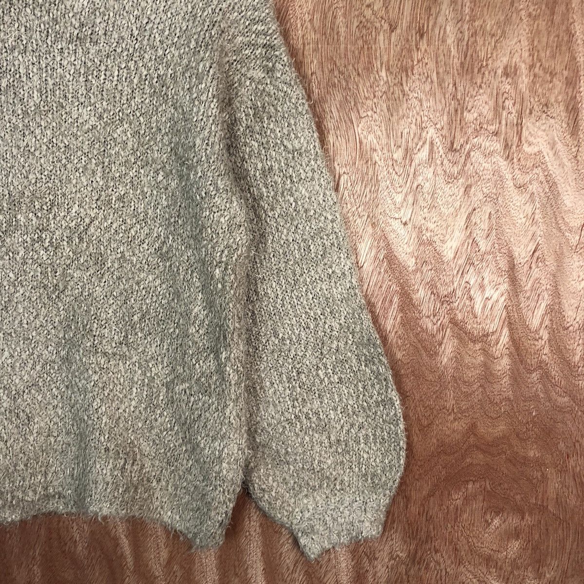 Homespun Knitwear DLL Anne Basket Brown Faded Mohair Shaggy Knitwear #c381 Size US M / EU 48-50 / 2 - 5 Thumbnail