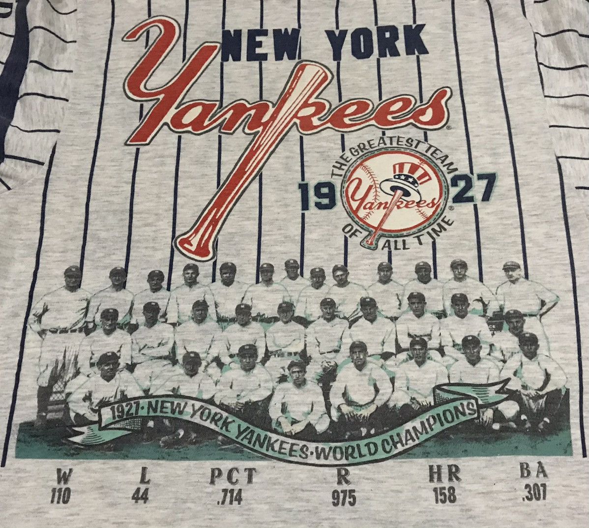 MLB Vintage New York Yankees “Long Gone Series” Baseball Jersey Size US L / EU 52-54 / 3 - 6 Thumbnail