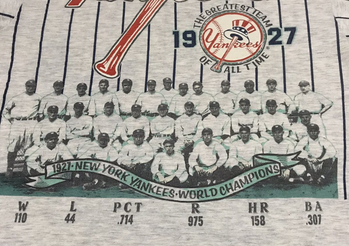 MLB Vintage New York Yankees “Long Gone Series” Baseball Jersey Size US L / EU 52-54 / 3 - 7 Thumbnail