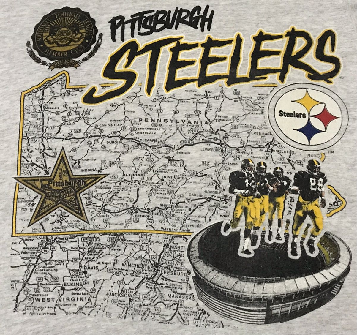 Other Vintage Pittsburgh Steelers American Football Team Tshirt Size US M / EU 48-50 / 2 - 2 Thumbnail