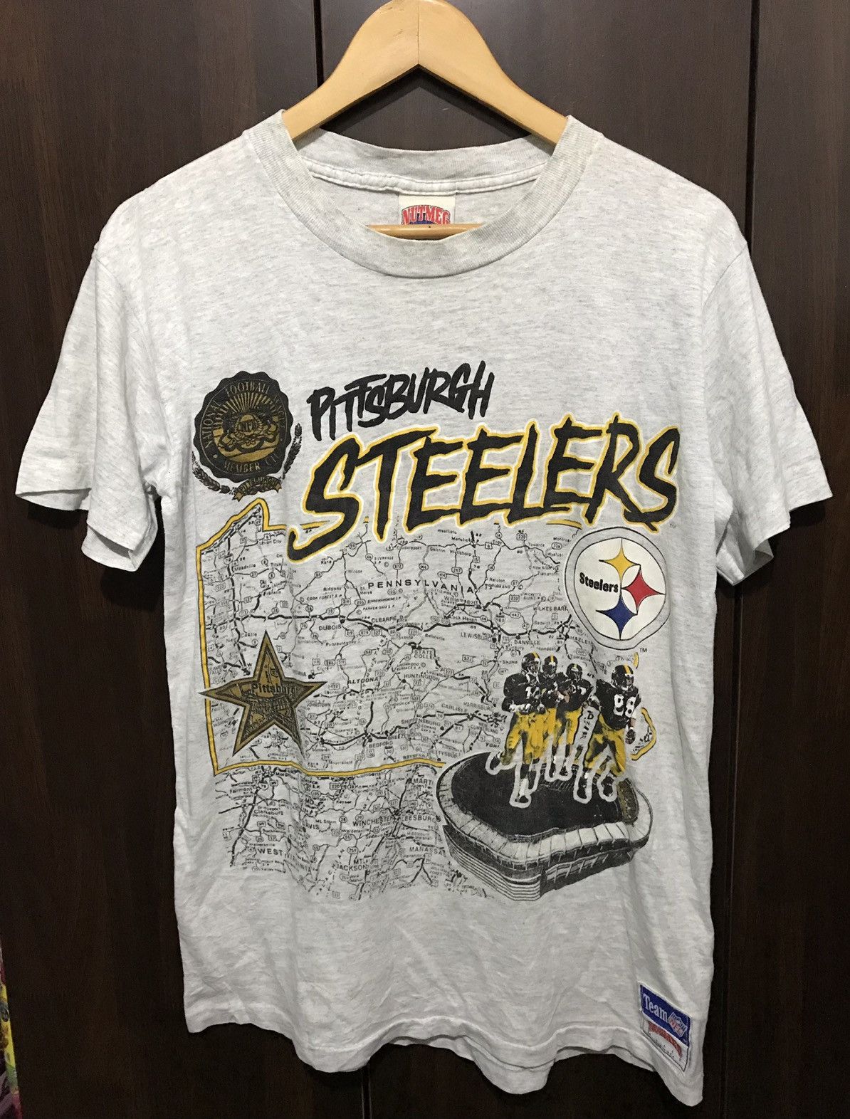 Other Vintage Pittsburgh Steelers American Football Team Tshirt Size US M / EU 48-50 / 2 - 1 Thumbnail
