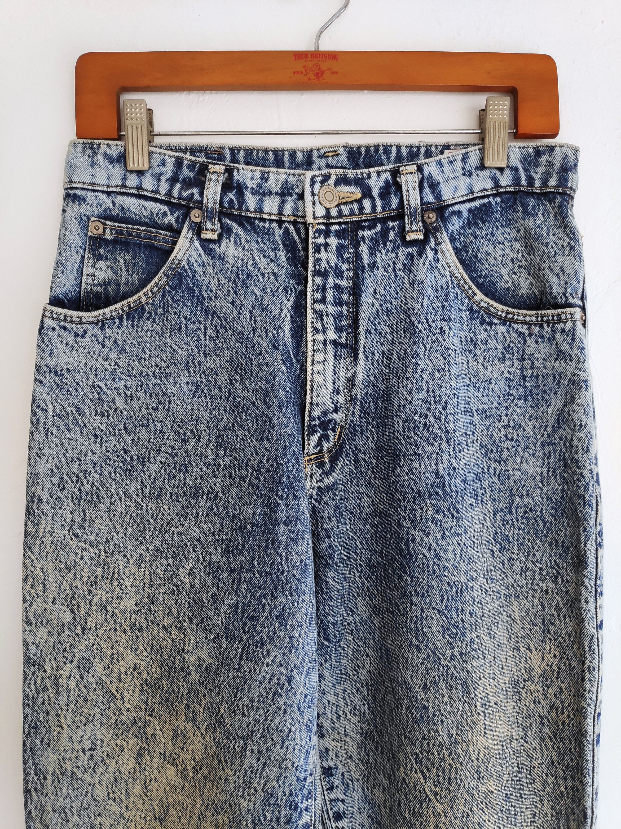 Vintage × Wrangler Wrangler American Acid Stone Washed Bleached Size 30 Size US 30 / EU 46 - 5 Thumbnail