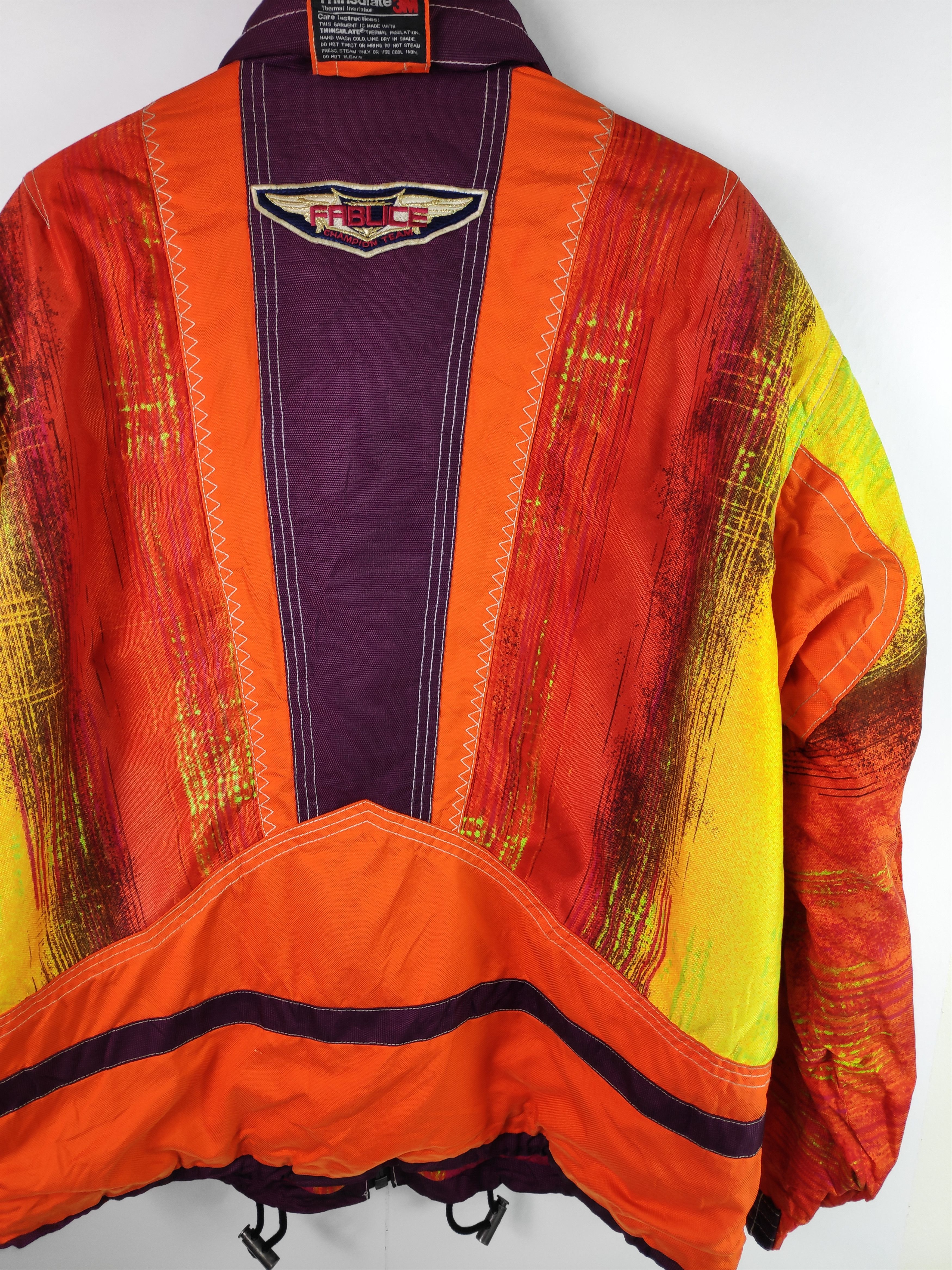 Japanese Brand Fablice Ski Wear Thinsulate Thermal Insulation Multi color Size US L / EU 52-54 / 3 - 7 Thumbnail