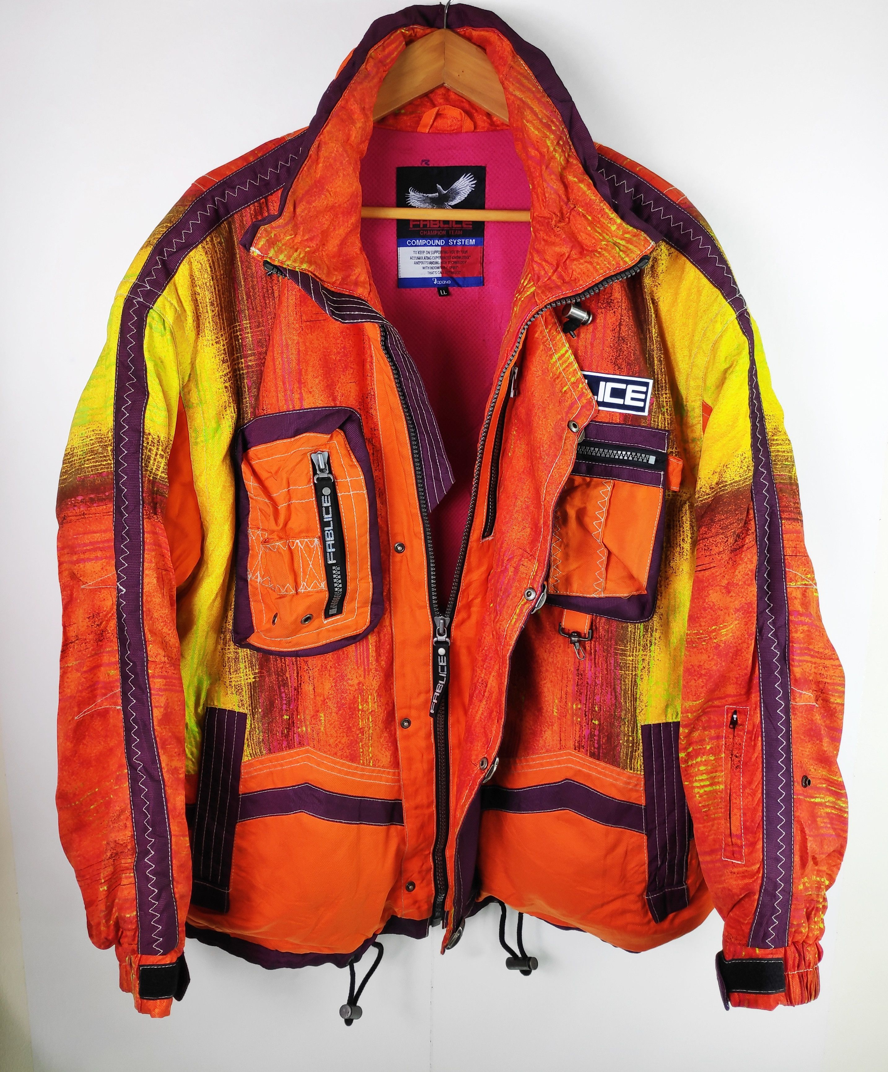 Japanese Brand Fablice Ski Wear Thinsulate Thermal Insulation Multi color Size US L / EU 52-54 / 3 - 2 Thumbnail