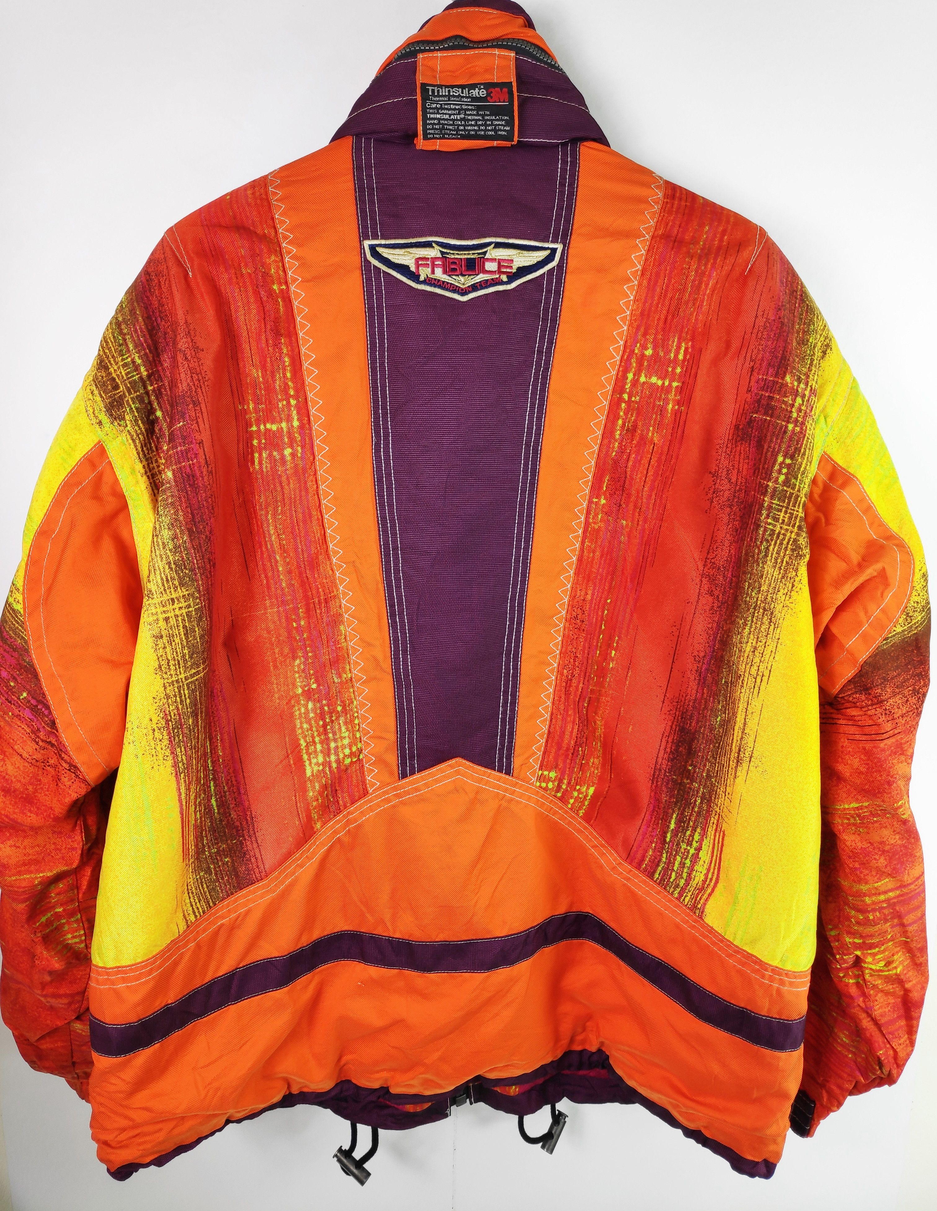 Japanese Brand Fablice Ski Wear Thinsulate Thermal Insulation Multi color Size US L / EU 52-54 / 3 - 6 Thumbnail