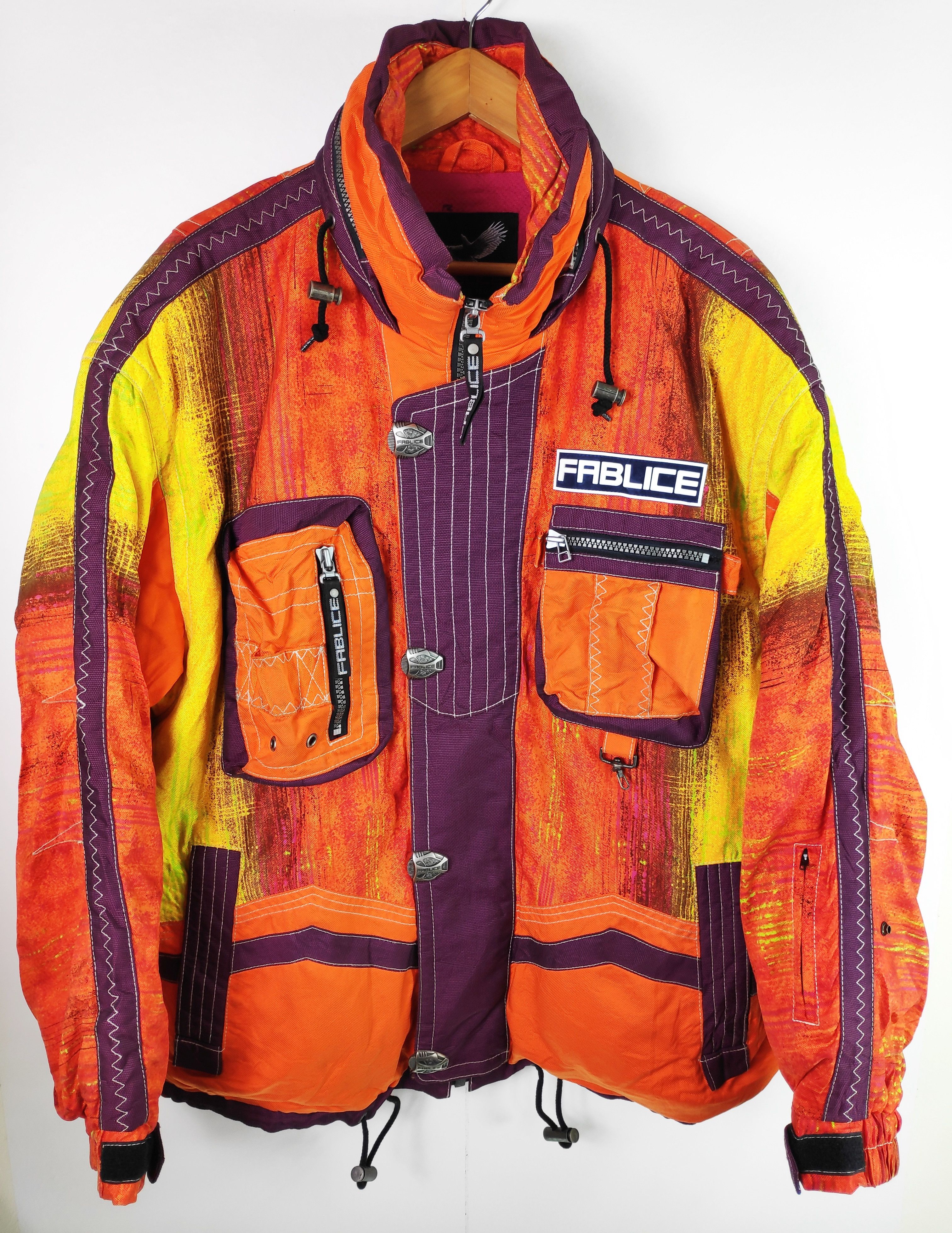Japanese Brand Fablice Ski Wear Thinsulate Thermal Insulation Multi color Size US L / EU 52-54 / 3 - 1 Thumbnail