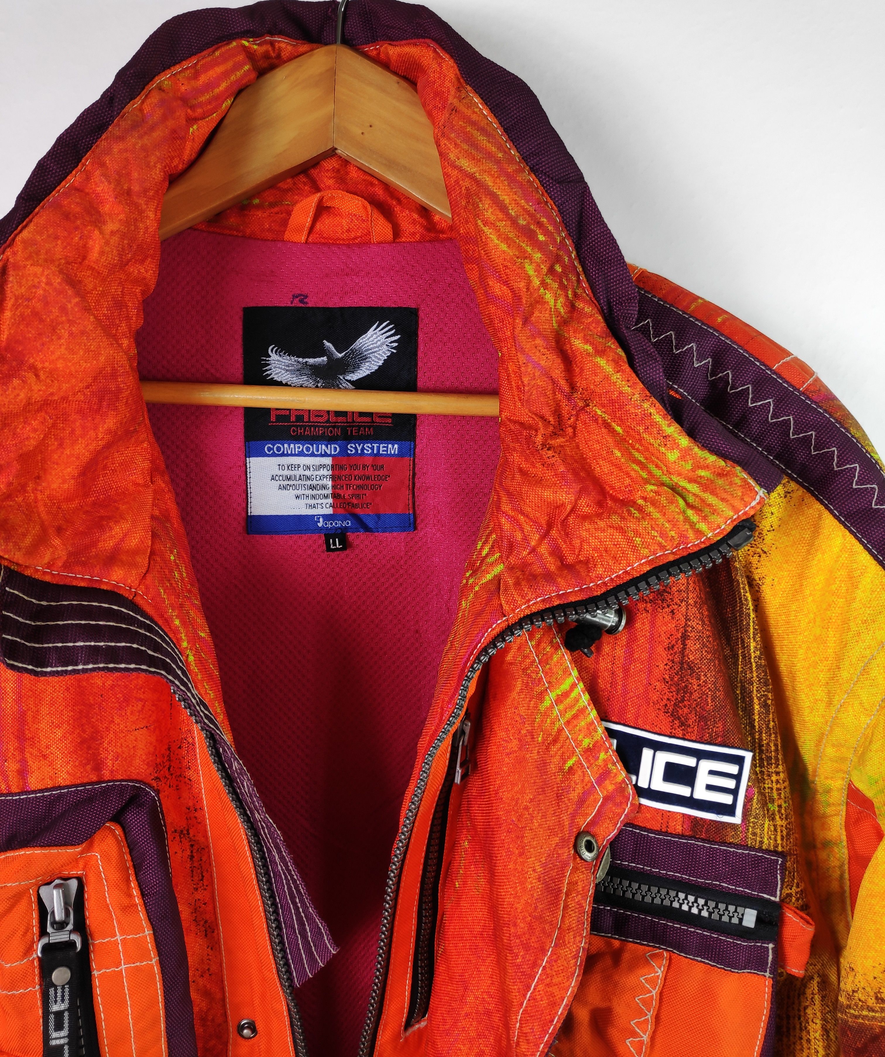 Japanese Brand Fablice Ski Wear Thinsulate Thermal Insulation Multi color Size US L / EU 52-54 / 3 - 5 Thumbnail