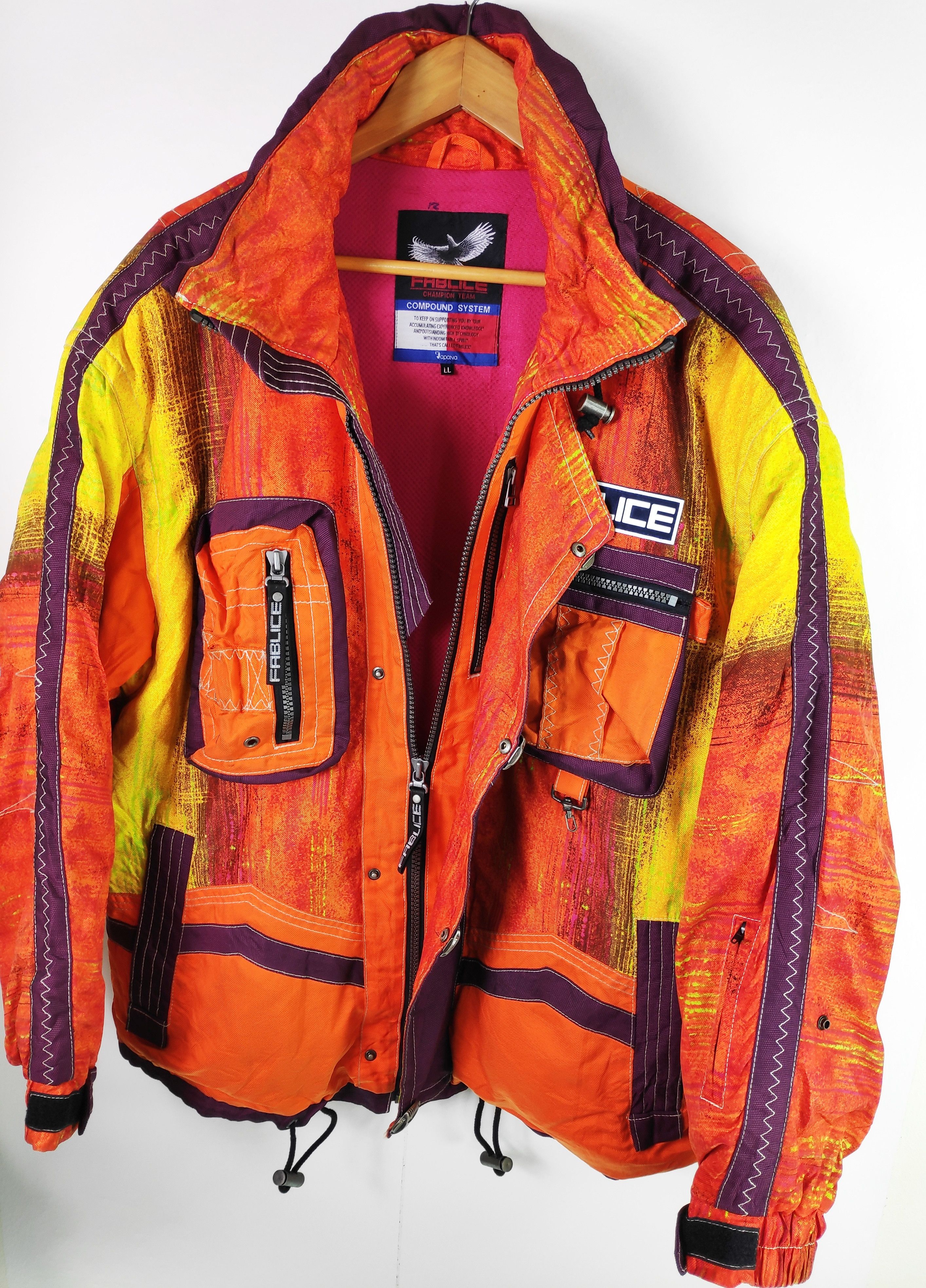 Japanese Brand Fablice Ski Wear Thinsulate Thermal Insulation Multi color Size US L / EU 52-54 / 3 - 3 Thumbnail