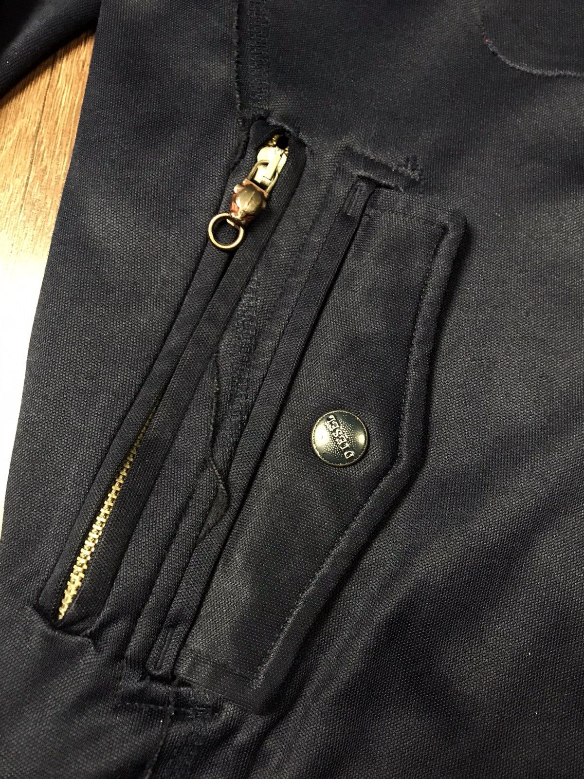 Diesel Diesel Zip Track Top Jacket Size US L / EU 52-54 / 3 - 5 Thumbnail