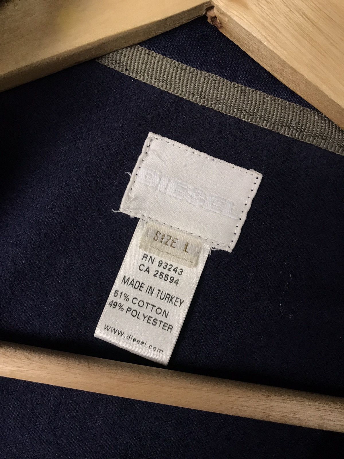 Diesel Diesel Zip Track Top Jacket Size US L / EU 52-54 / 3 - 7 Thumbnail