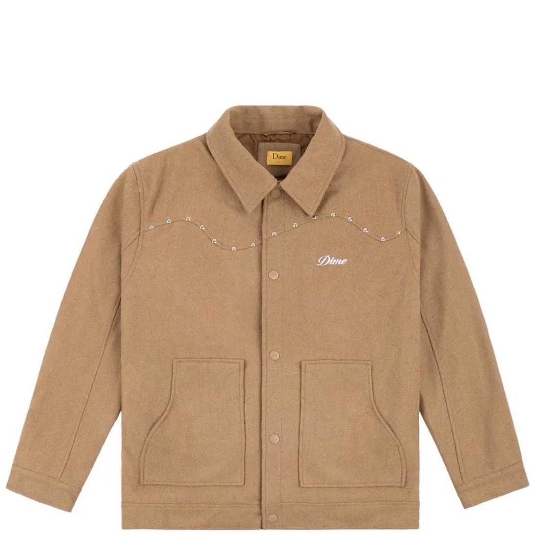 Dime - Studded Wool Bomber Jacket | HBX - Globally Curated