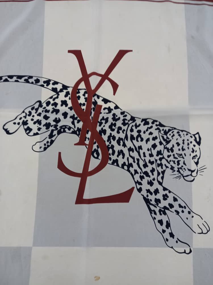 Other Yves Saint Laurent Silk Scarf Size ONE SIZE - 2 Thumbnail