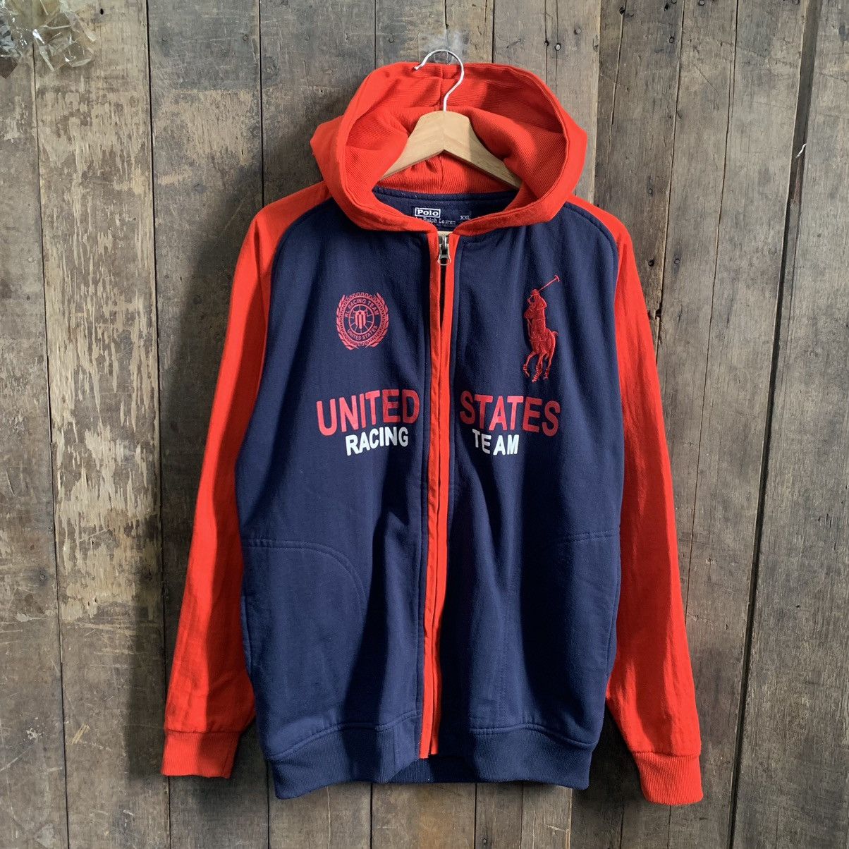 Polo Ralph Lauren × Ralph Lauren Polo Ralph Lauren United States Racing Team Hoodie Size US XXL / EU 58 / 5 - 4 Thumbnail