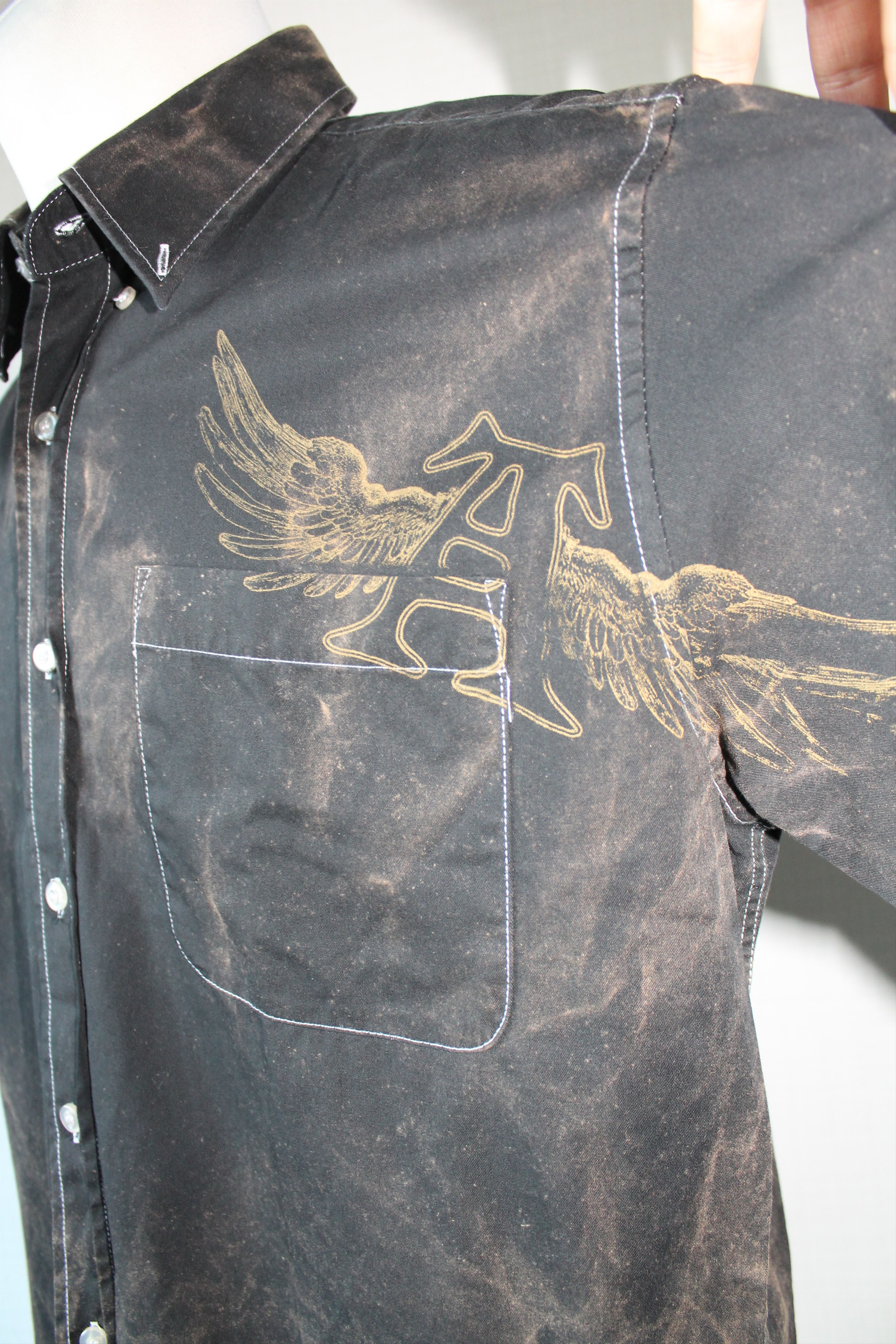 Alchemy Equipment Alchemy Vintage Eagle Shirt faded Size L Size US L / EU 52-54 / 3 - 5 Thumbnail