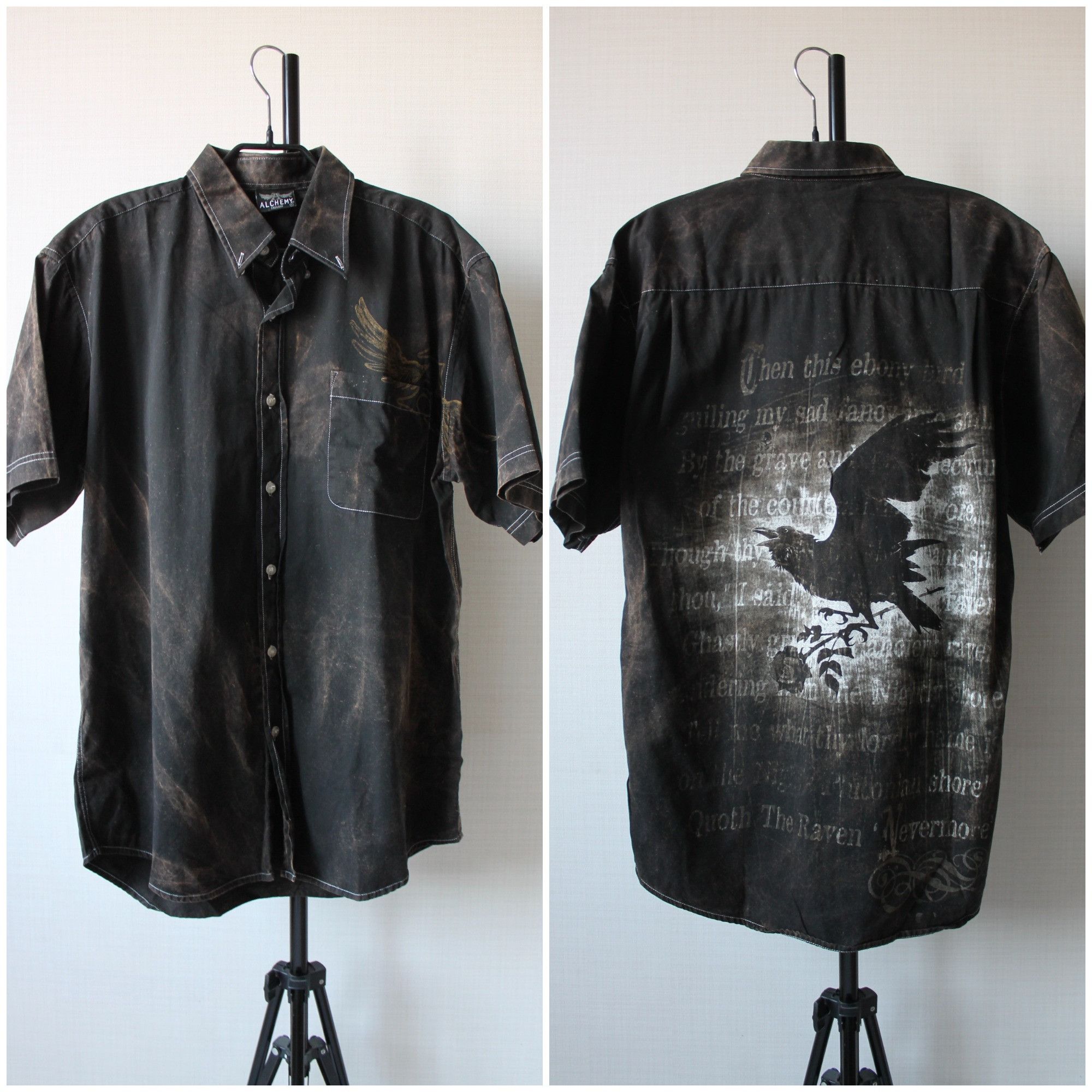 Alchemy Equipment Alchemy Vintage Eagle Shirt faded Size L Size US L / EU 52-54 / 3 - 1 Thumbnail