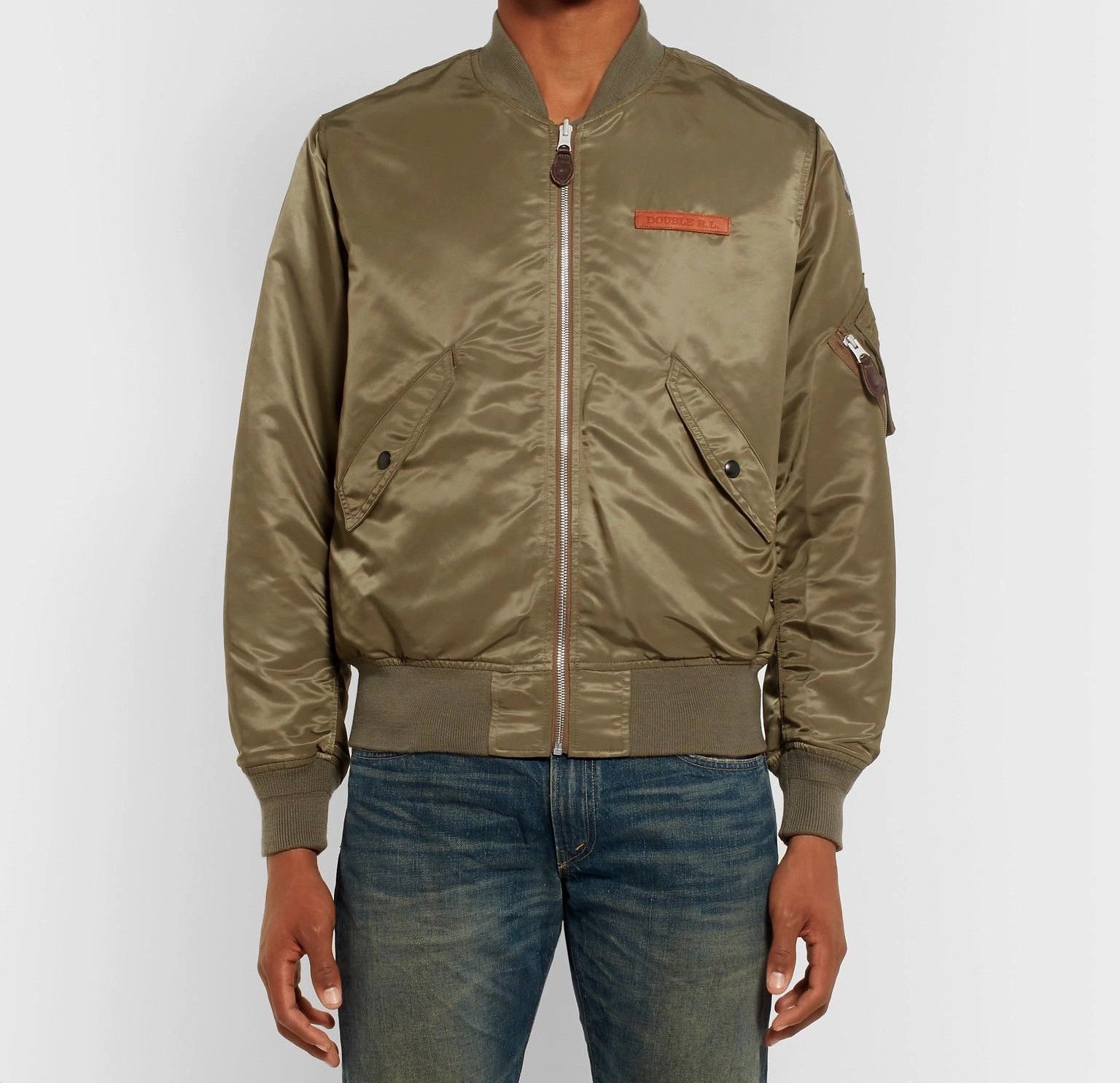 Polo Ralph Lauren RRL Ralph Lauren RRL Reversible Lawson L 2A Flight Shell Bomber Jacket Grailed