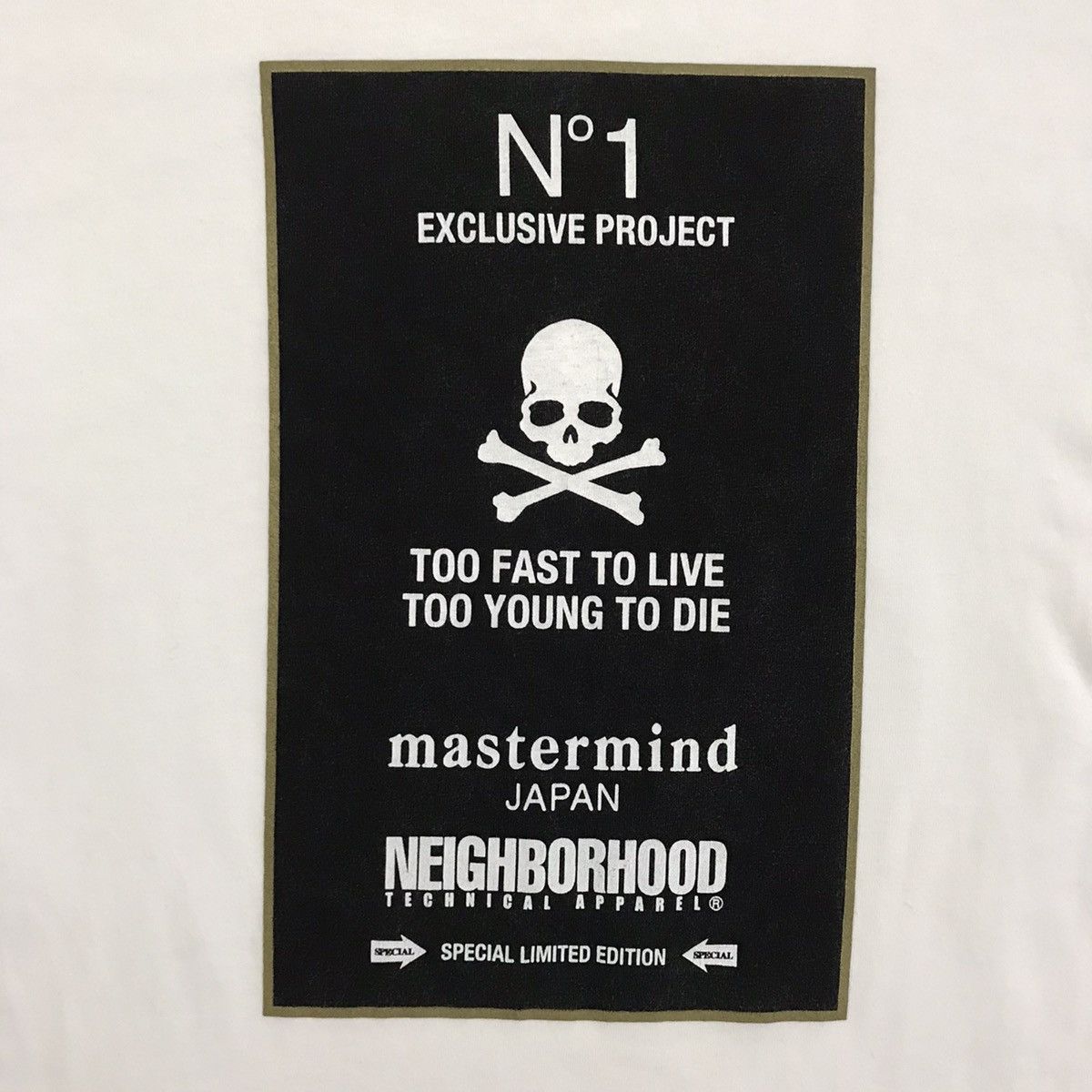 Mastermind Japan × Neighborhood Neighborhood x Mastermind N1 Tee Size US S / EU 44-46 / 1 - 3 Thumbnail
