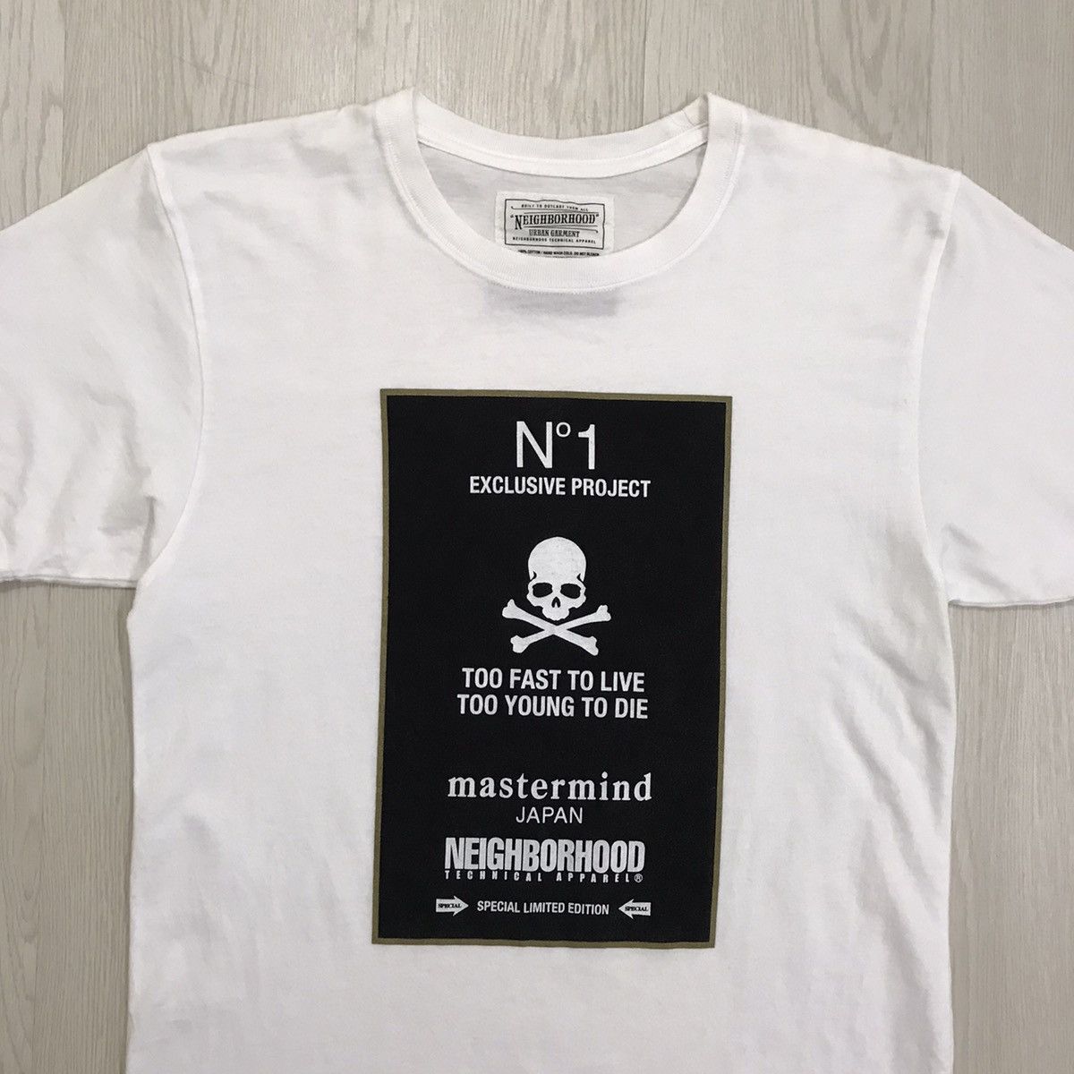 Mastermind Japan × Neighborhood Neighborhood x Mastermind N1 Tee Size US S / EU 44-46 / 1 - 2 Thumbnail
