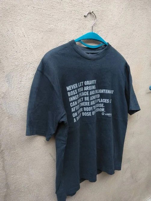 Airwalk AIRWALK STREETWEAR NEVER LET GRAVITY T SHIRTS Size US L / EU 52-54 / 3 - 3 Thumbnail