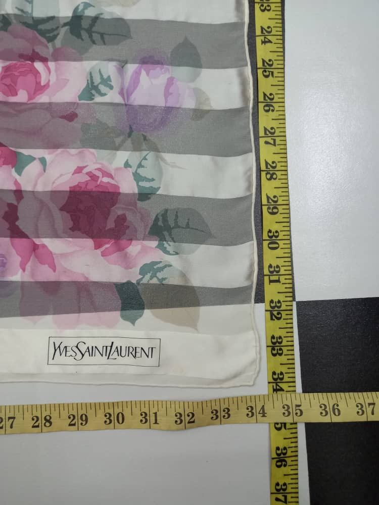 Other YSL Yves Saint Laurent Silk Scarf Size ONE SIZE - 3 Thumbnail
