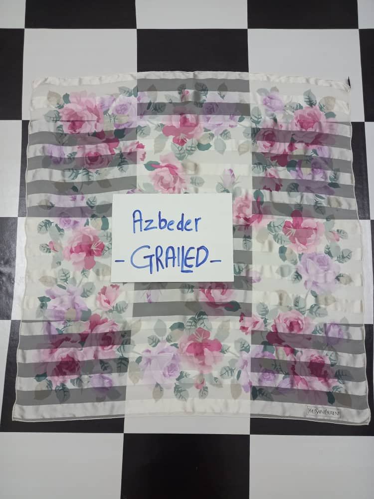 Other YSL Yves Saint Laurent Silk Scarf Size ONE SIZE - 1 Thumbnail
