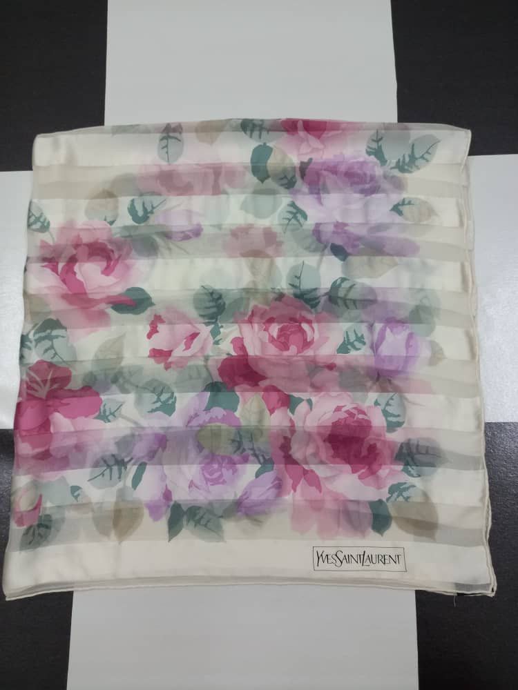 Other YSL Yves Saint Laurent Silk Scarf Size ONE SIZE - 7 Thumbnail