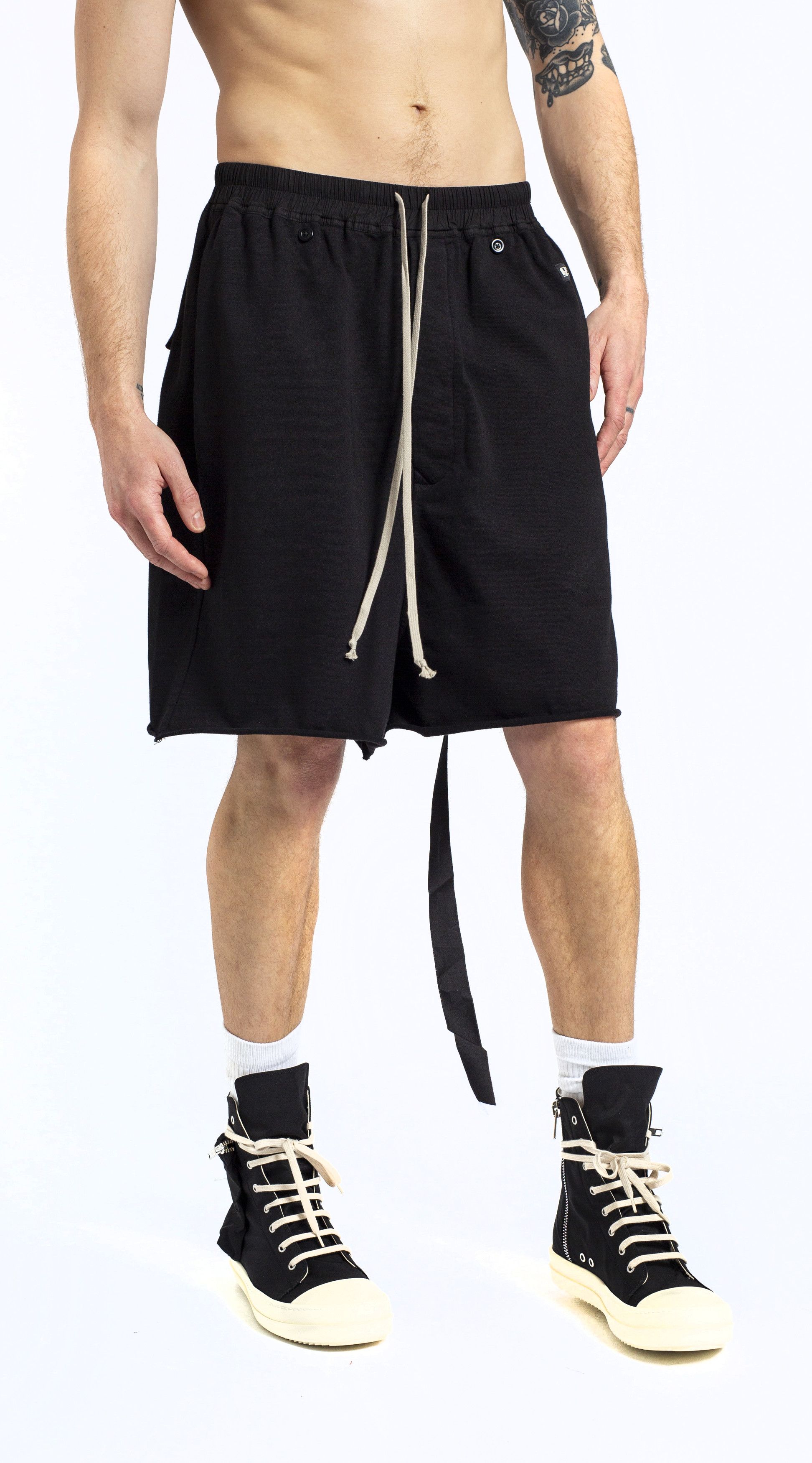 Rick Owens Drkshdw FAUN SHORTS IN BLACK *NEW + TAGS | Grailed