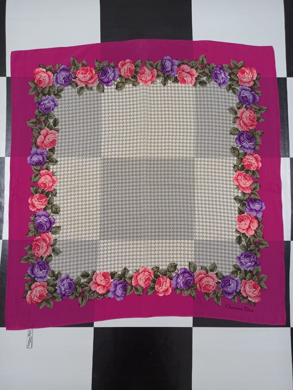 Christian Dior Monsieur Christian Dior Echarpes Silk Scarf ( authentic ) Size ONE SIZE - 8 Thumbnail