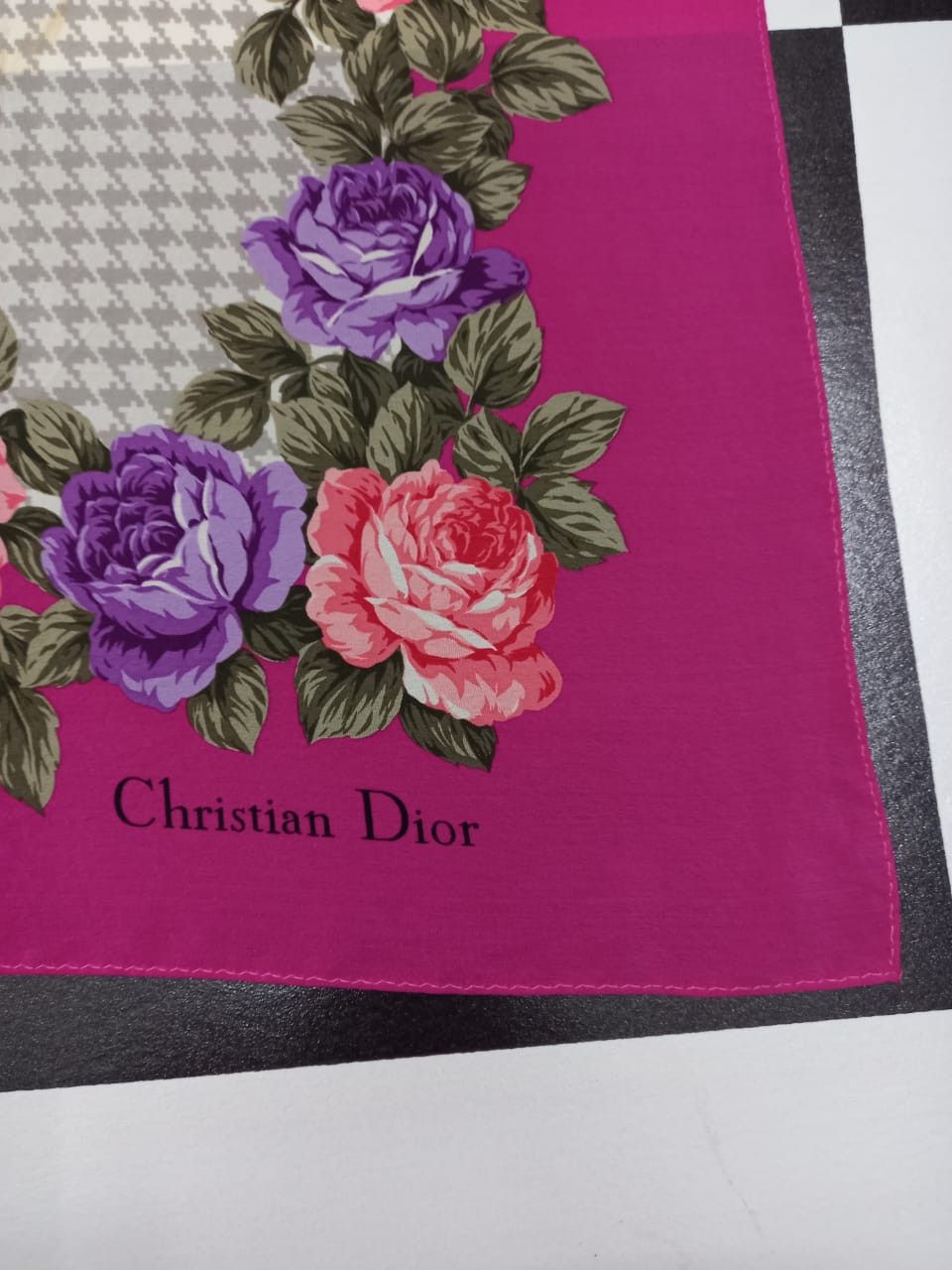 Christian Dior Monsieur Christian Dior Echarpes Silk Scarf ( authentic ) Size ONE SIZE - 9 Thumbnail